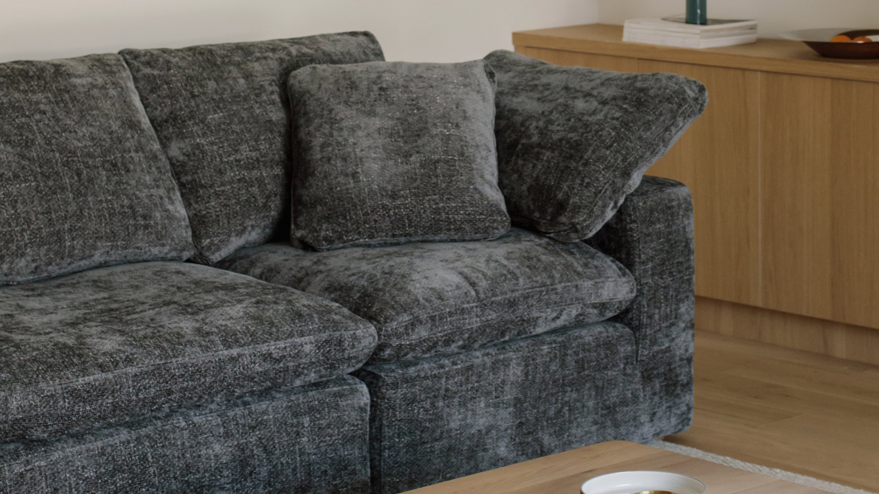 Movie Night™ 2-Piece Modular Sofa, Large, Truffle