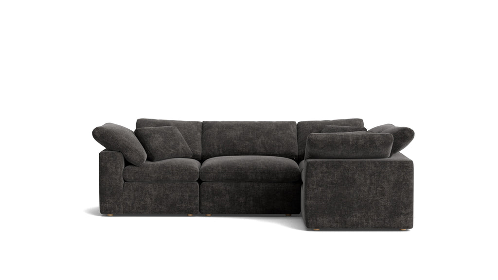 Movie Night™ 4-Piece Modular Sectional Closed, Standard, Truffle