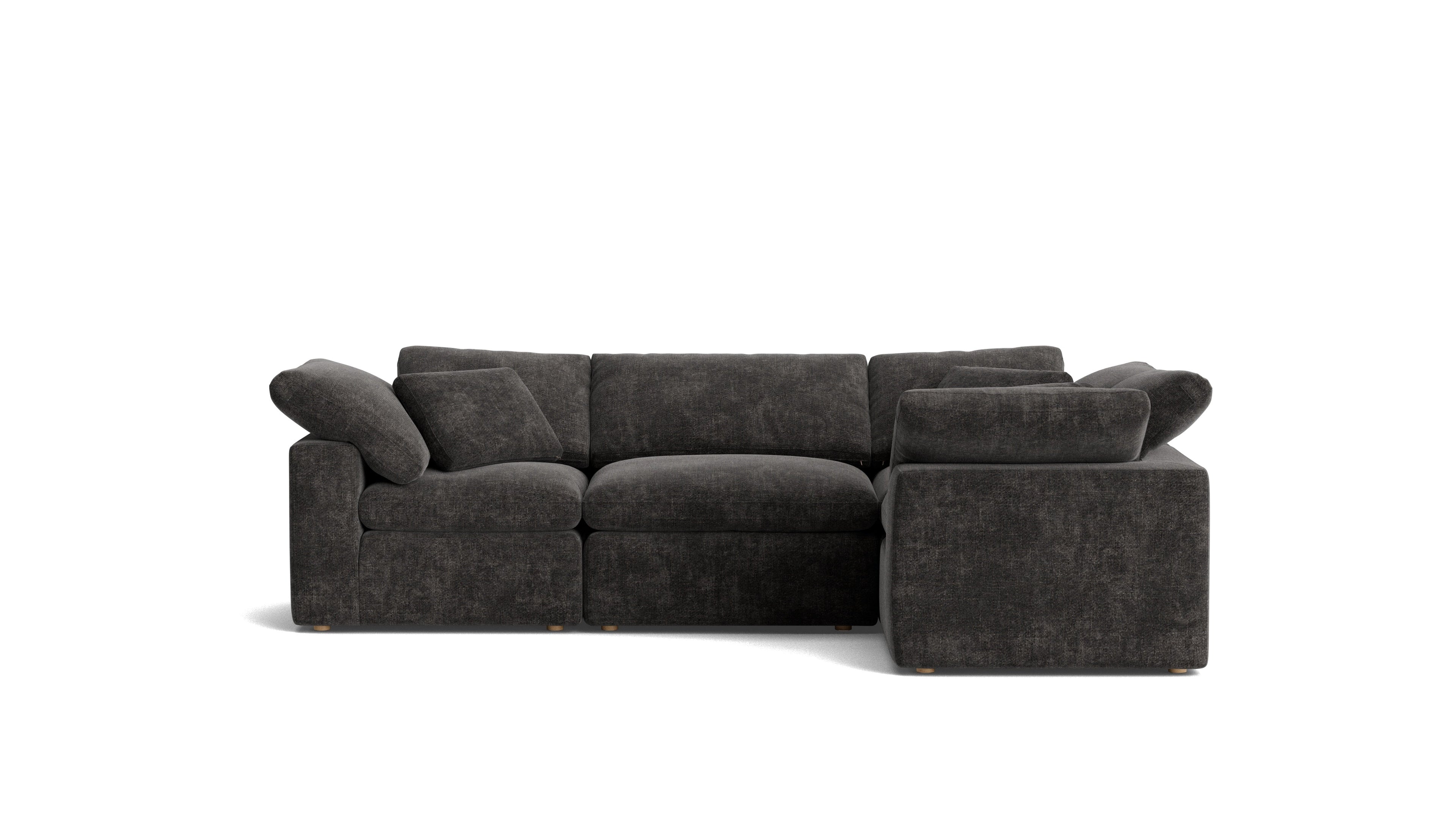 Movie Night™ 4-Piece Modular Sectional Closed, Standard, Truffle