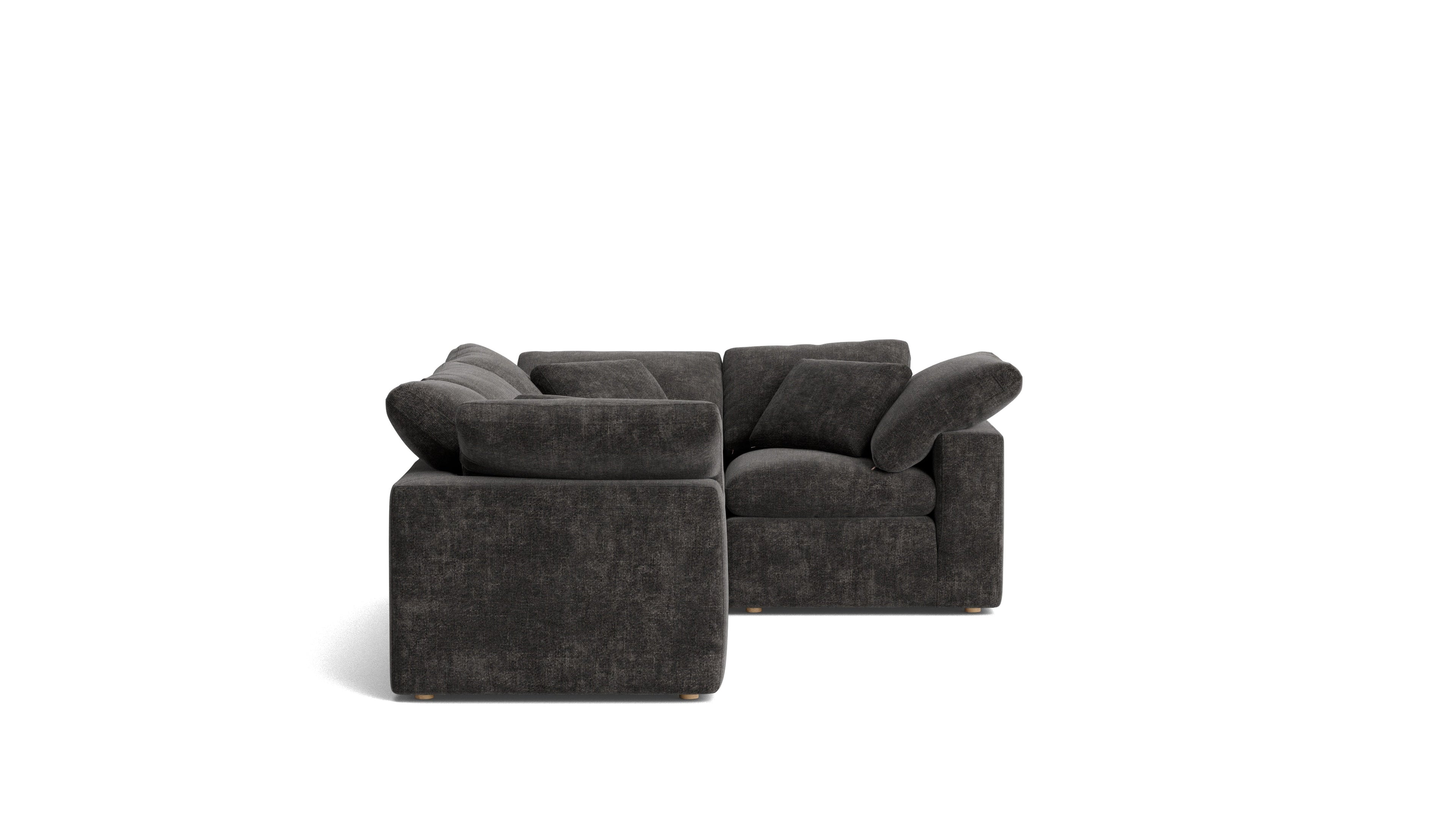 Movie Night™ 4-Piece Modular Sectional Closed, Standard, Truffle