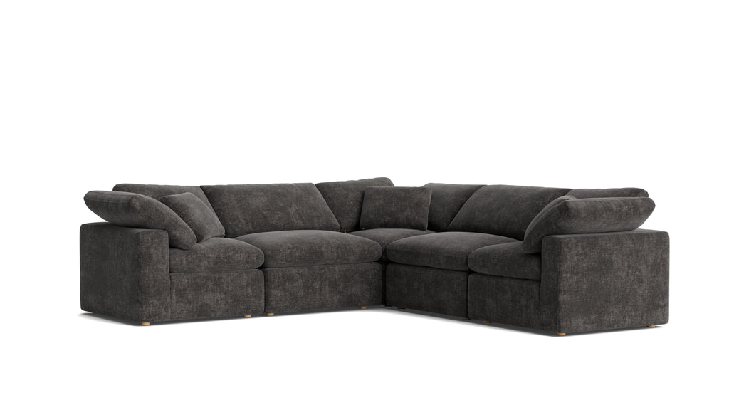 Movie Night™ 5-Piece Modular Sectional Closed, Standard, Truffle