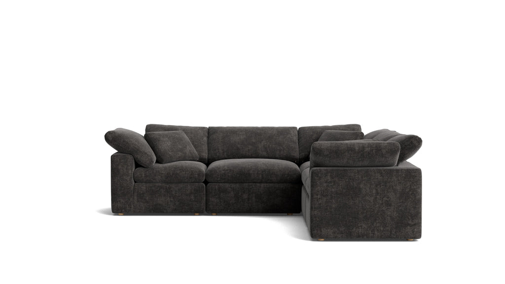 Movie Night™ 5-Piece Modular Sectional Closed, Standard, Truffle