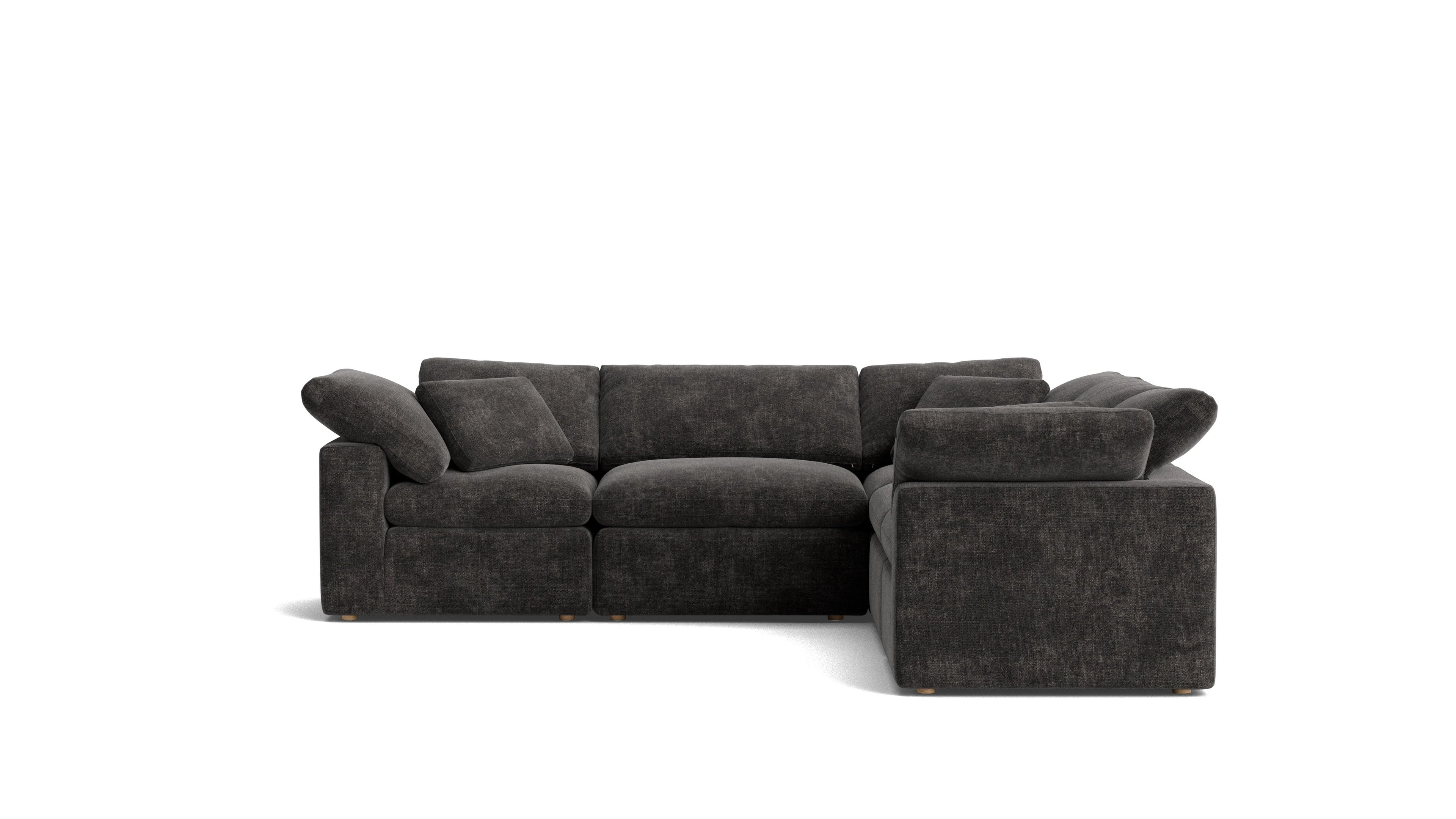 Movie Night™ 5-Piece Modular Sectional Closed, Standard, Truffle