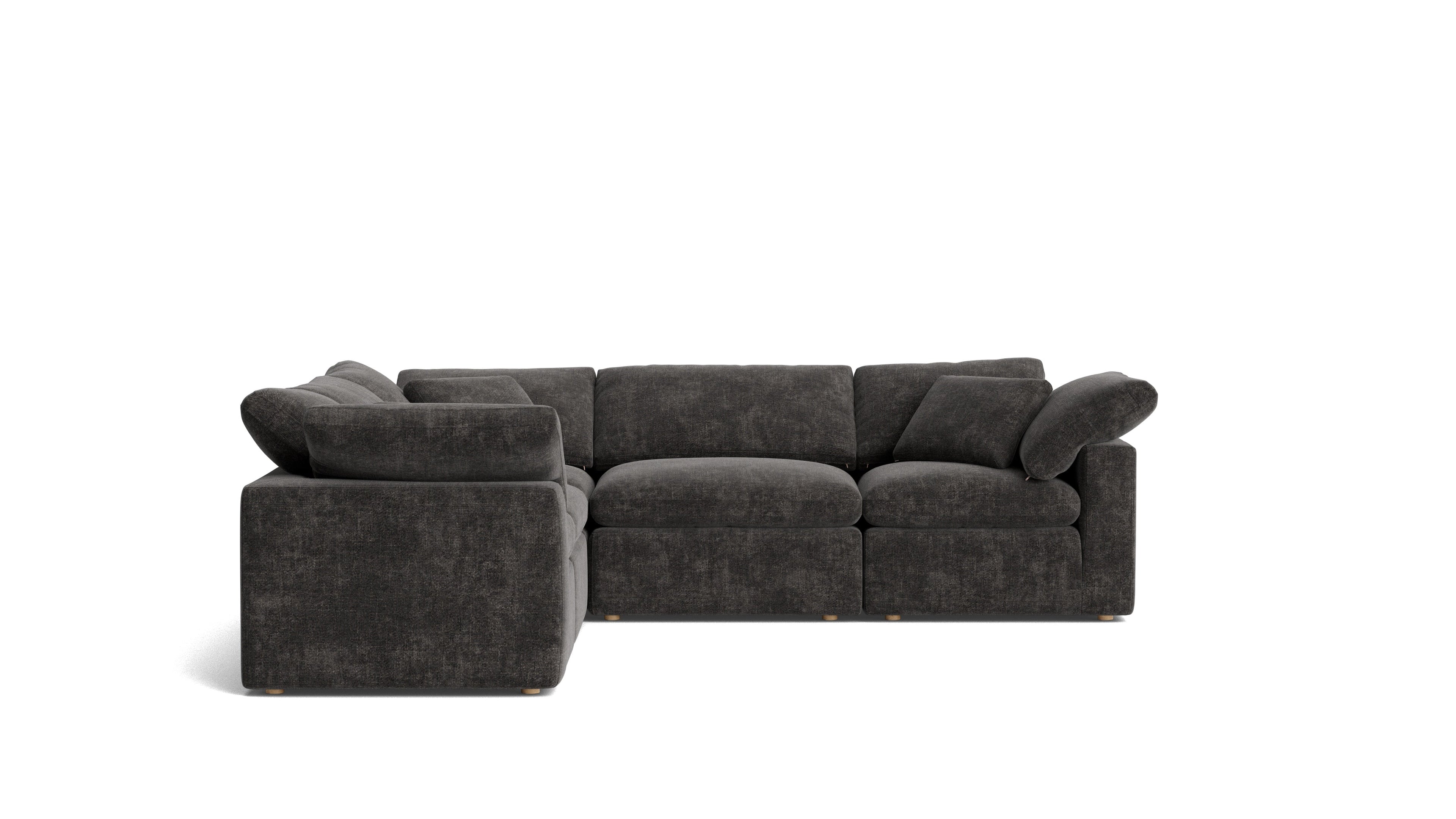 Movie Night™ 5-Piece Modular Sectional Closed, Standard, Truffle