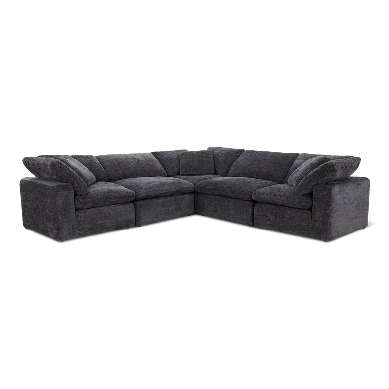 Movie Night™ 5-Piece Modular Sectional Closed, Standard, Truffle