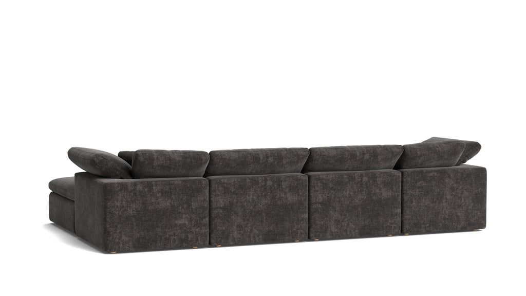 Movie Night™ 6-Piece Modular U-Shaped Sectional, Standard, Truffle