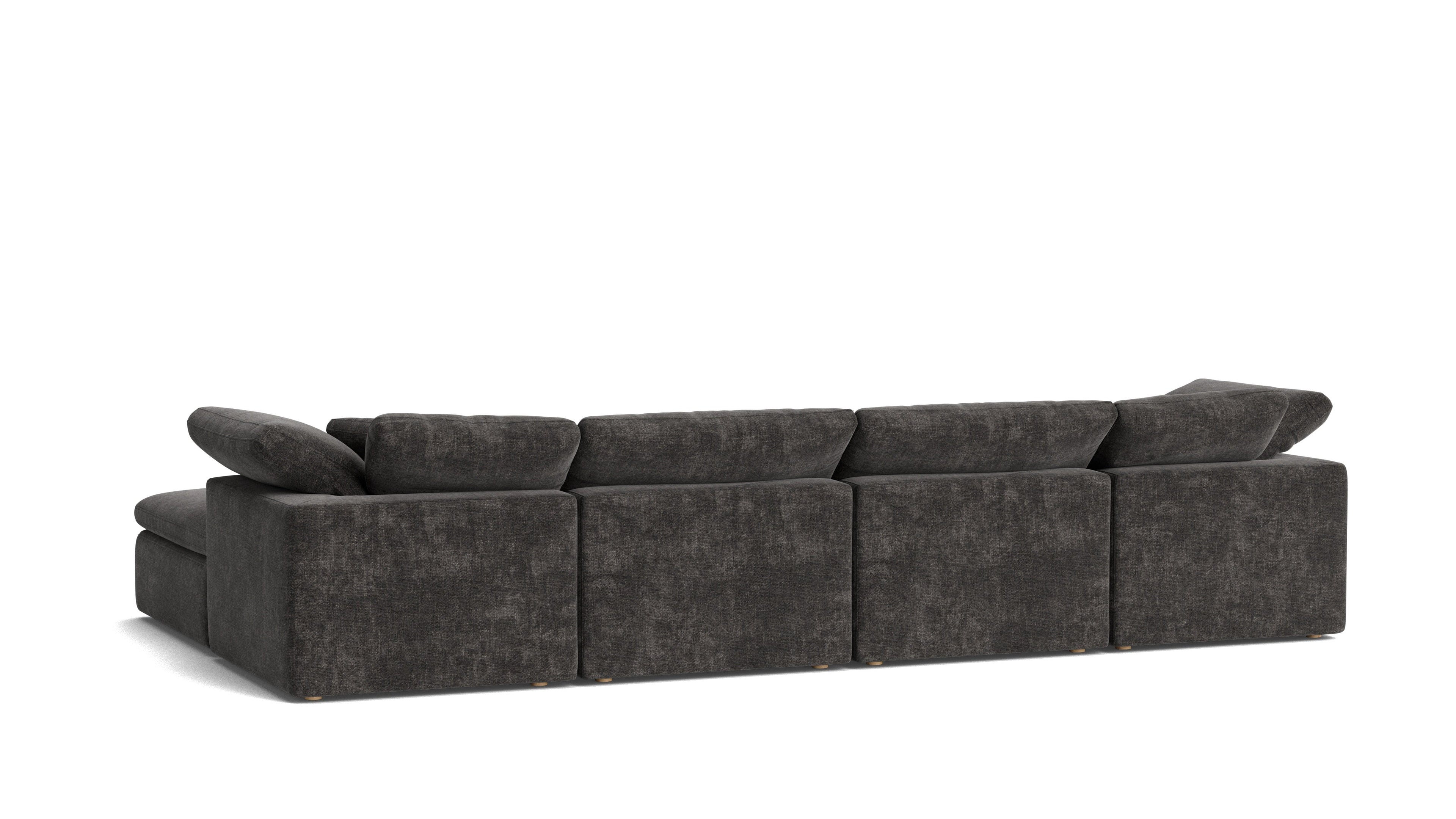 Movie Night™ 6-Piece Modular U-Shaped Sectional, Standard, Truffle