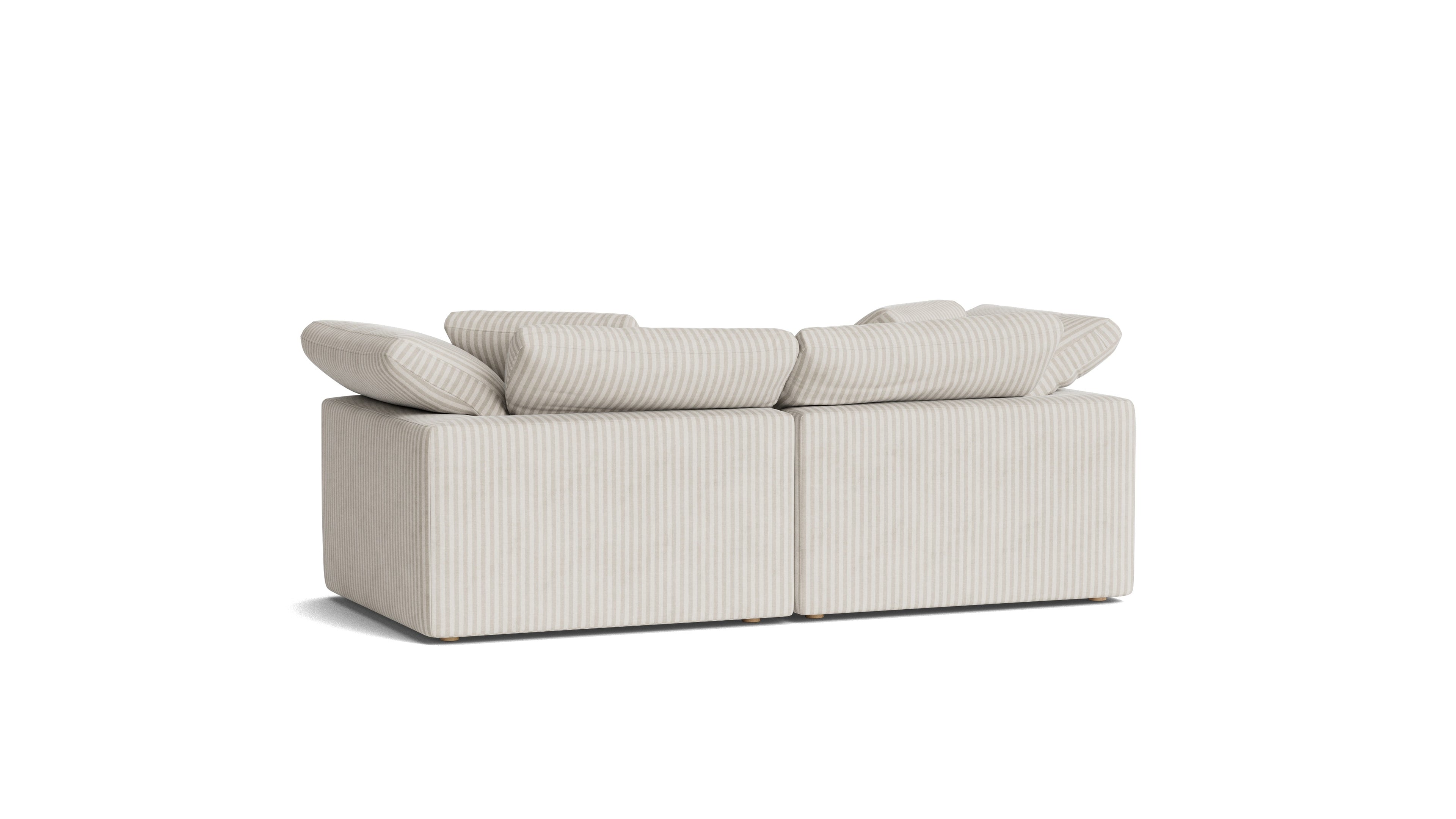 Movie Night™ 2-Piece Modular Sofa, Large, Newport Stripe