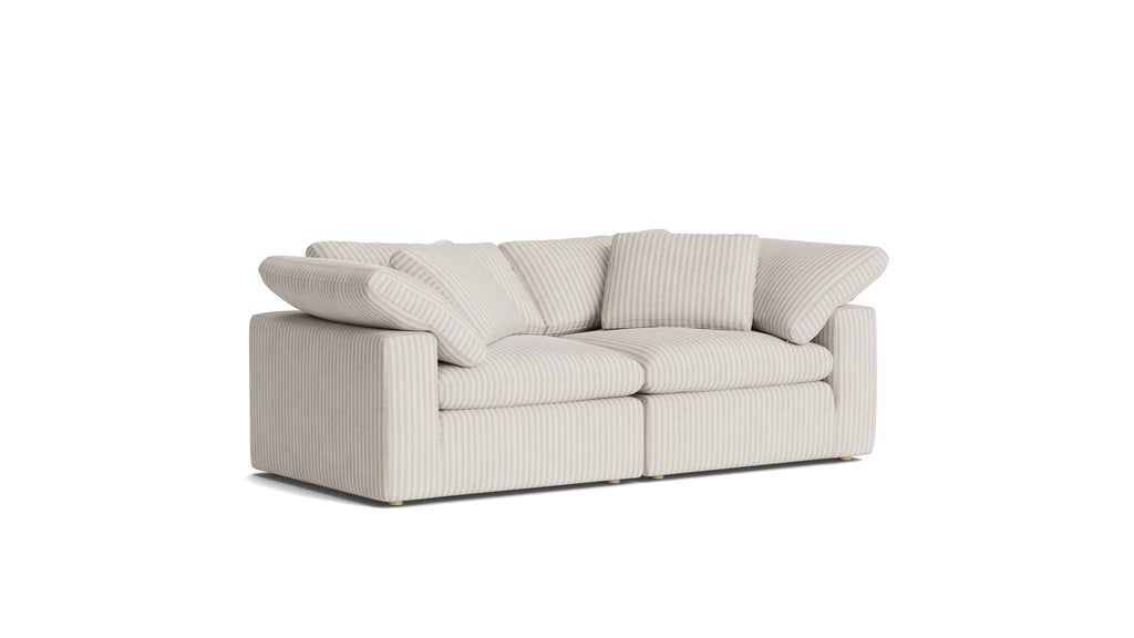Movie Night™ 2-Piece Modular Sofa, Large, Newport Stripe