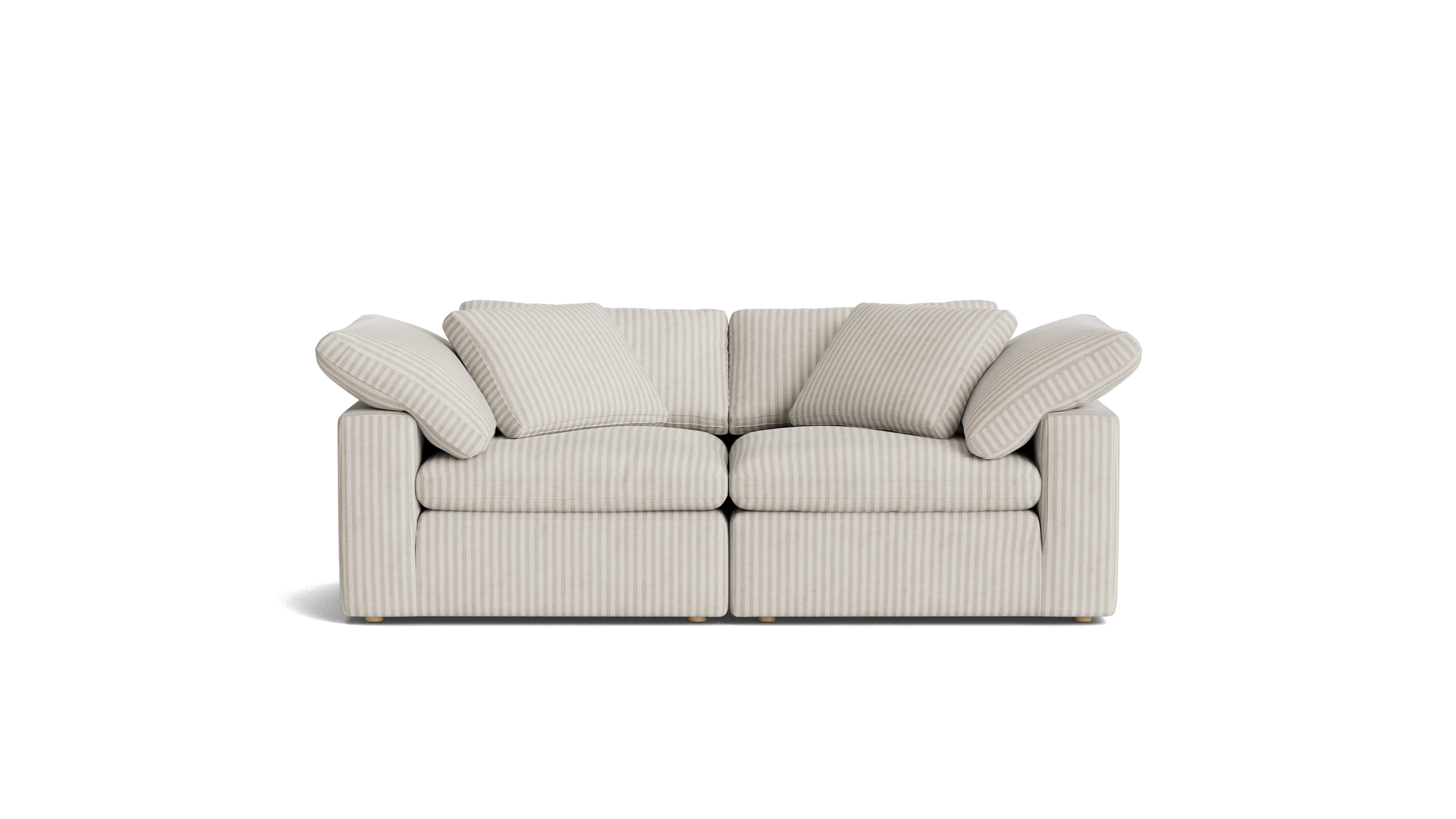 Movie Night™ 2-Piece Modular Sofa, Large, Newport Stripe