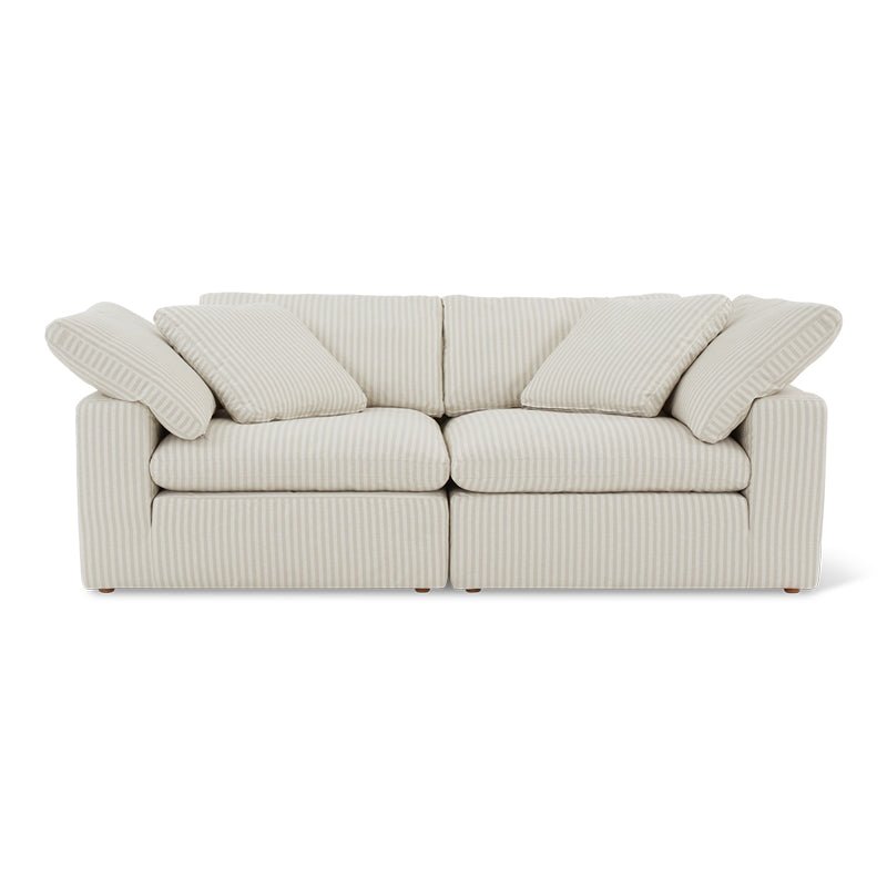 Movie Night™ 2-Piece Modular Sofa, Large, Newport Stripe
