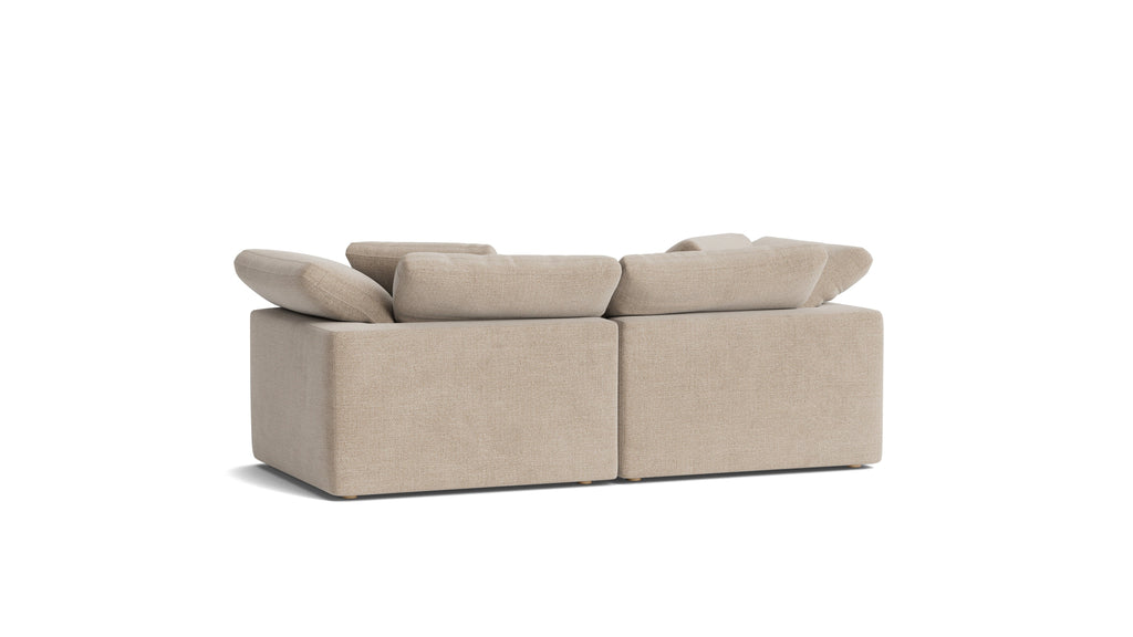 Movie Night™ 2-Piece Modular Sofa, Large, Champagne