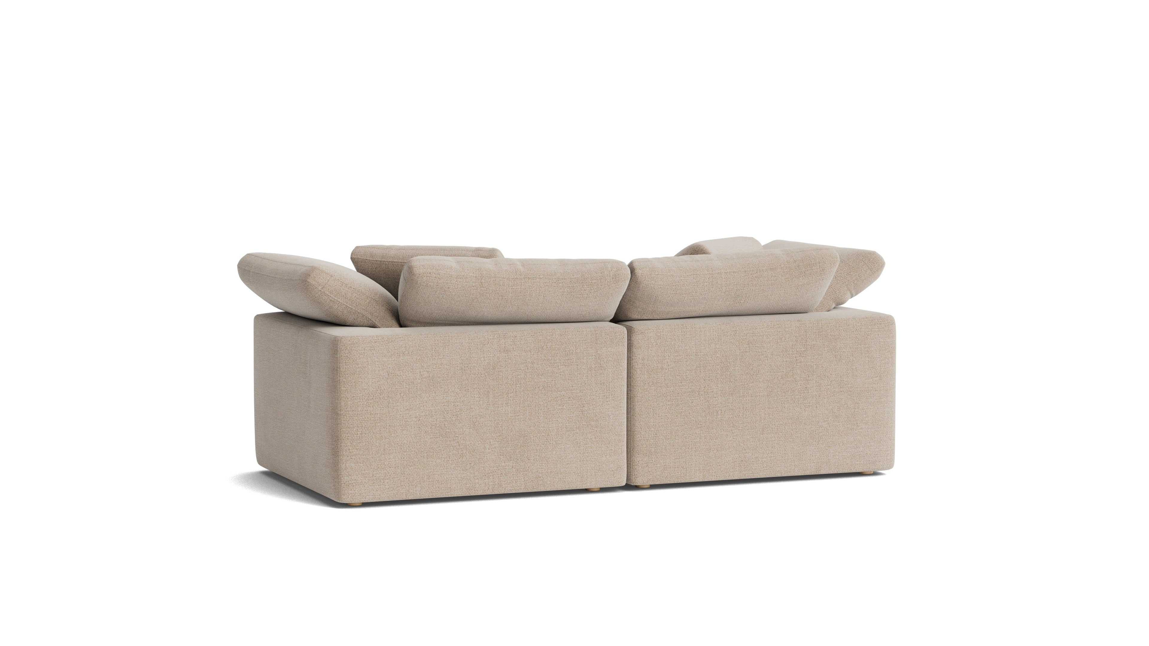 Movie Night™ 2-Piece Modular Sofa, Large, Champagne
