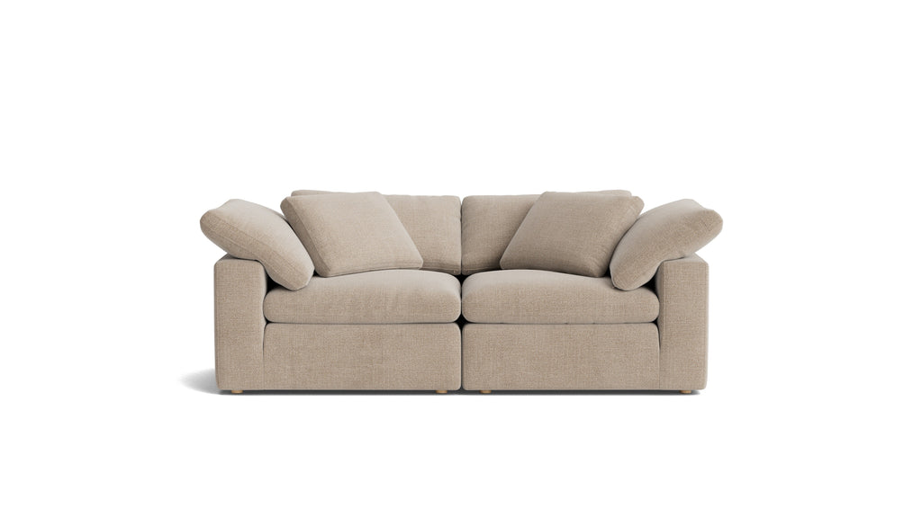 Movie Night™ 2-Piece Modular Sofa, Large, Champagne