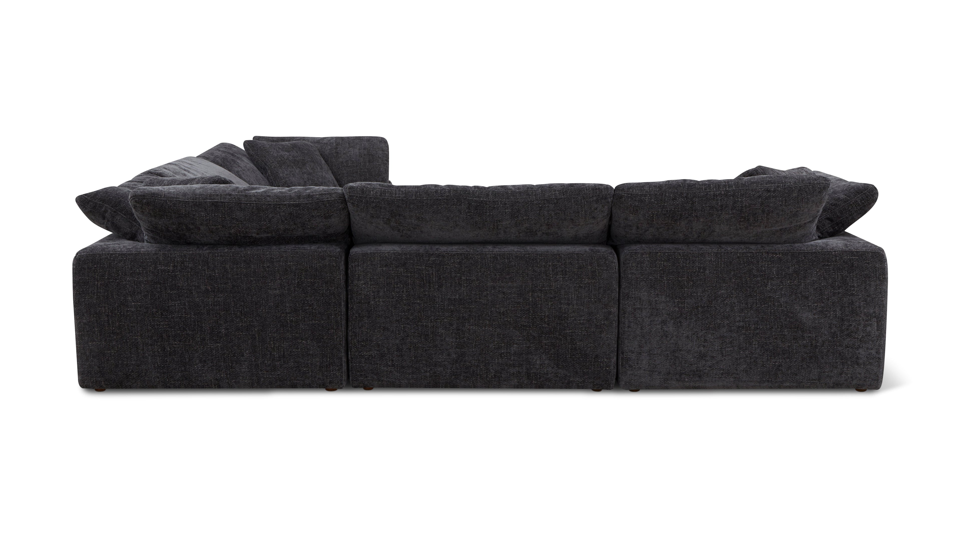 Movie Night™ 5-Piece Modular Sectional Closed, Large, Truffle