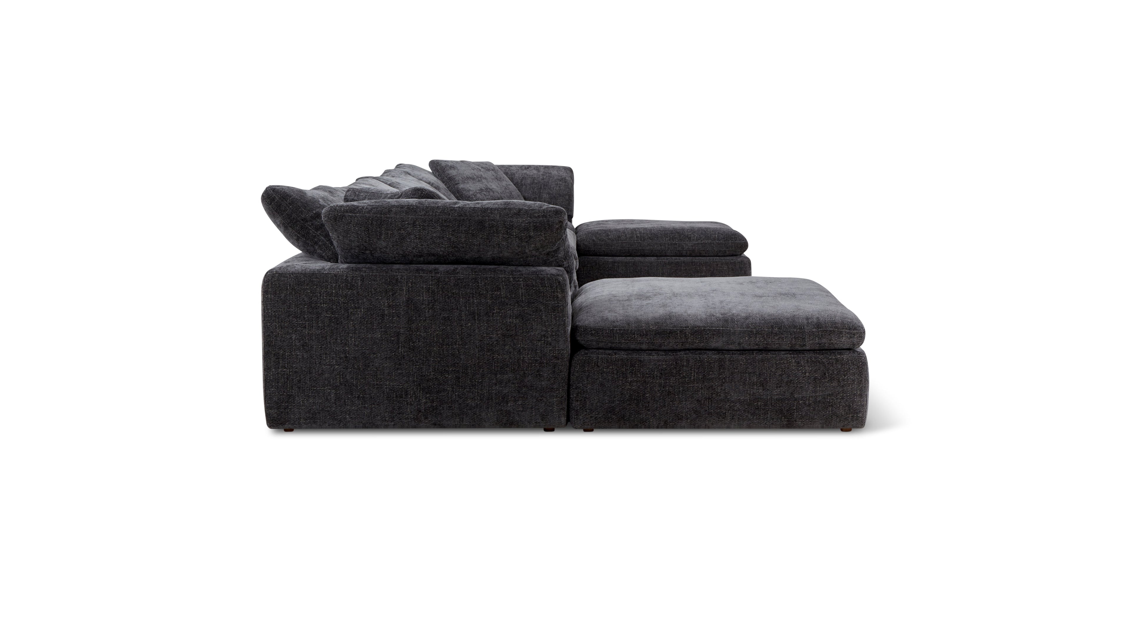 Movie Night™ 6-Piece Modular U-Shaped Sectional, Large, Truffle