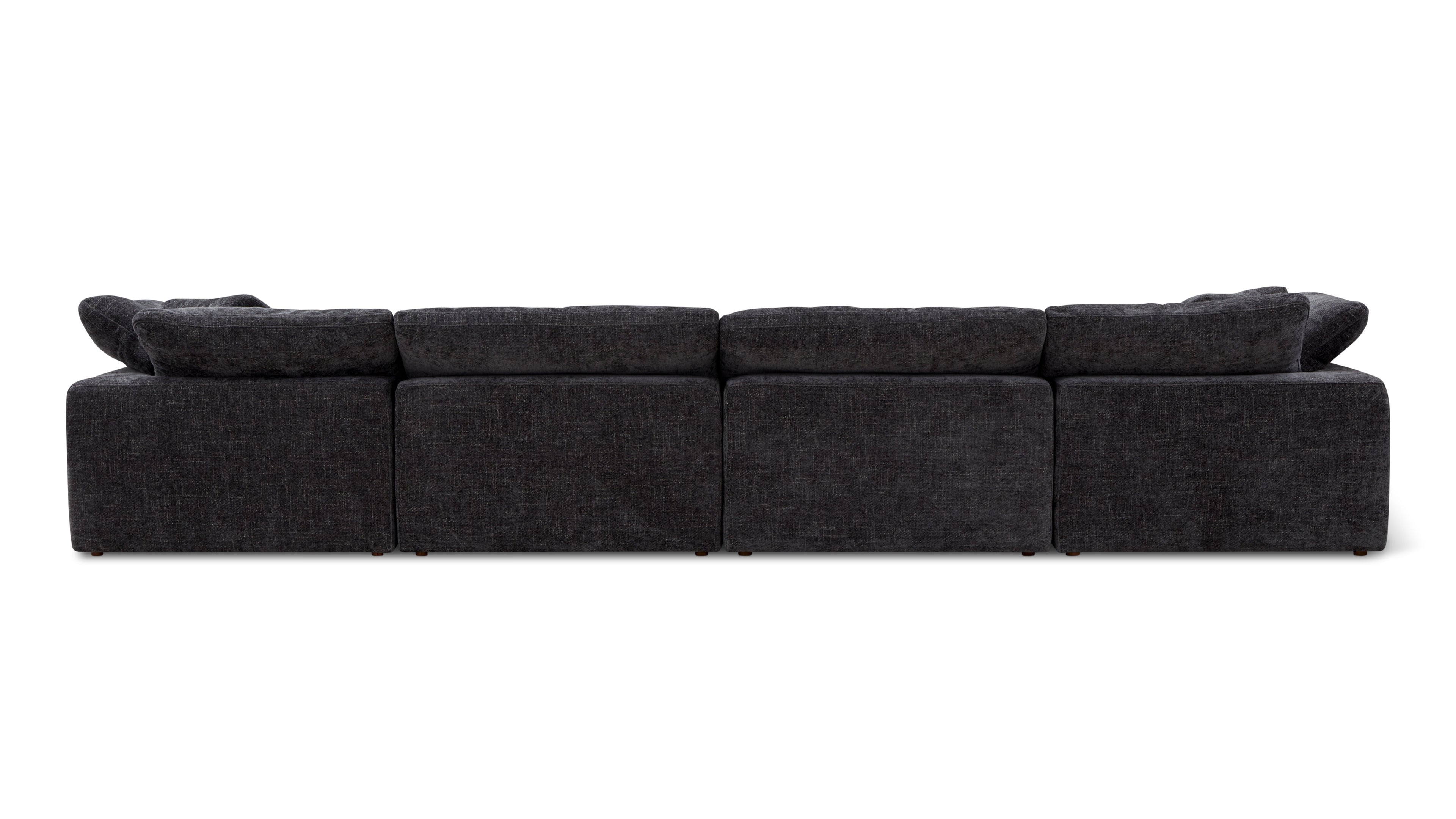 Movie Night™ 6-Piece Modular U-Shaped Sectional, Large, Truffle