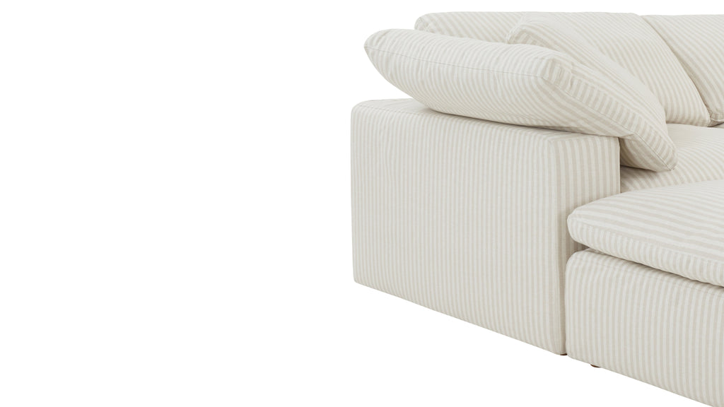 Movie Night™ 6-Piece Modular U-Shaped Sectional, Large, Newport Stripe
