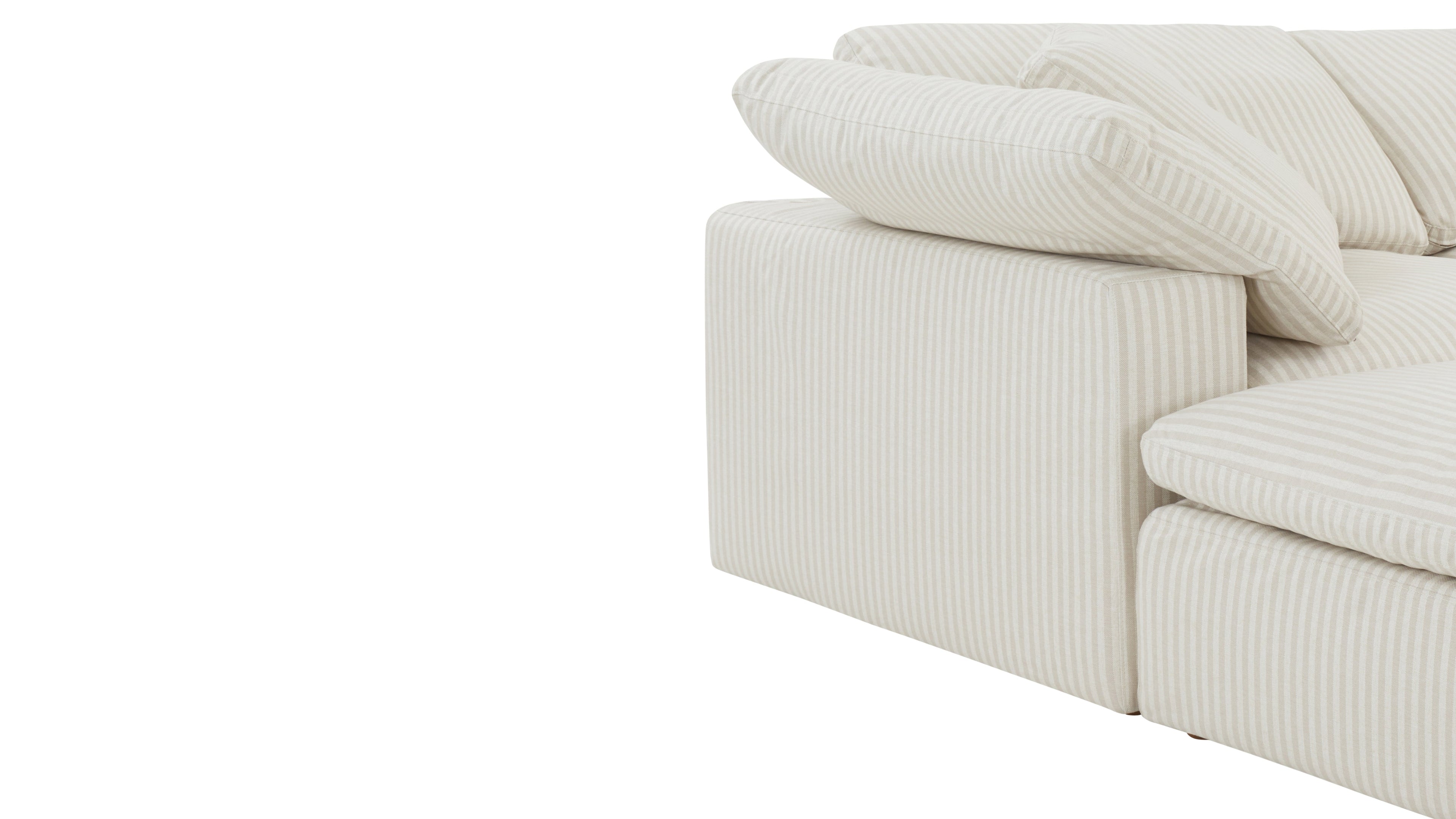 Movie Night™ 6-Piece Modular U-Shaped Sectional, Large, Newport Stripe