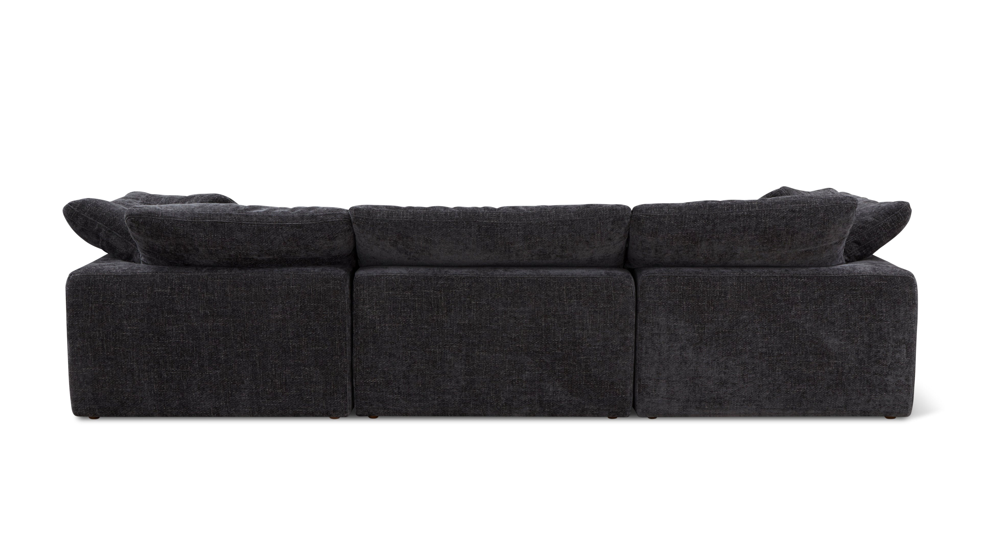 Movie Night™ 4-Piece Modular Sectional Open, Large, Truffle