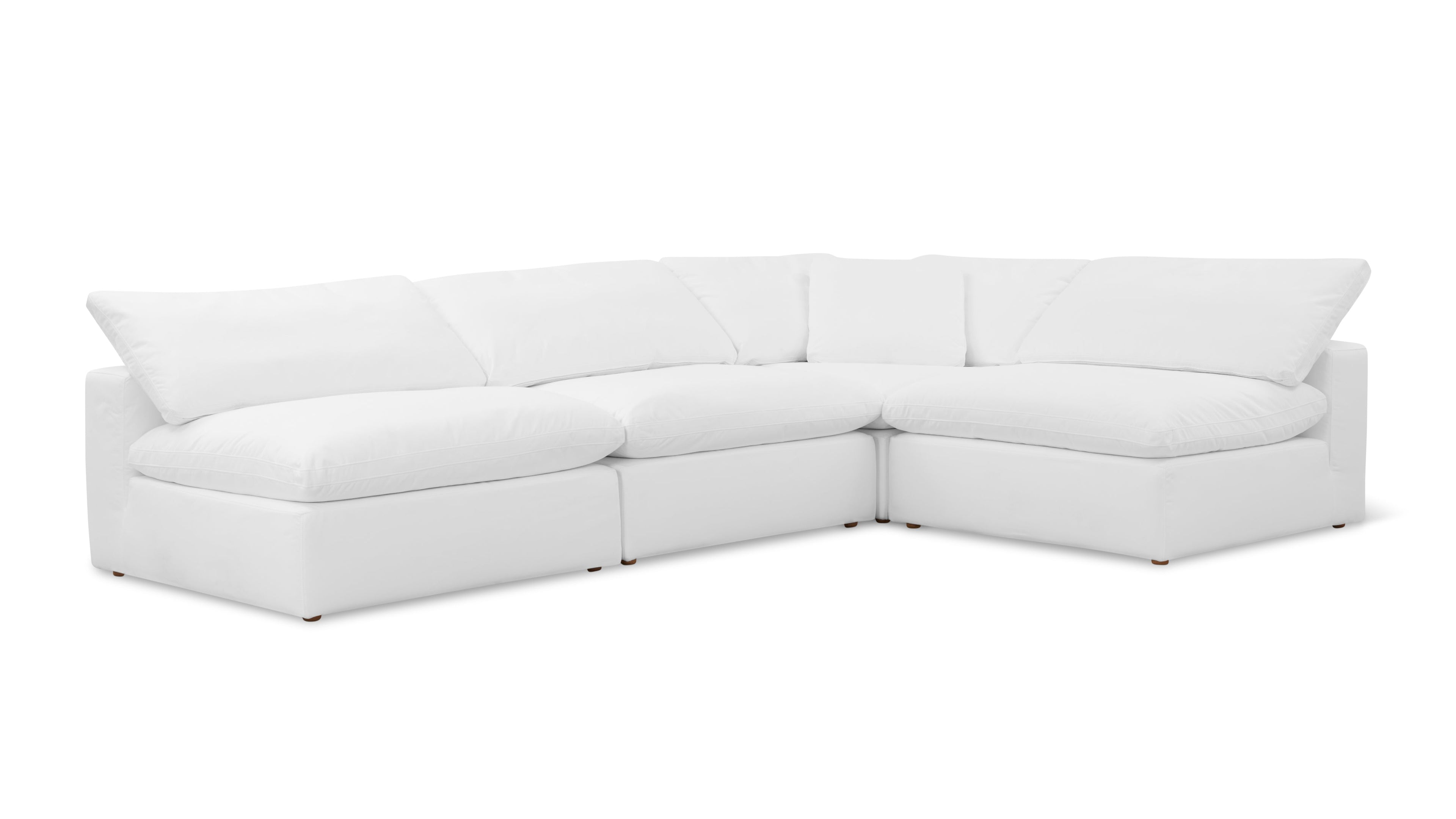 Movie Night™ 4-Piece Modular Sectional Open, Large, Brie