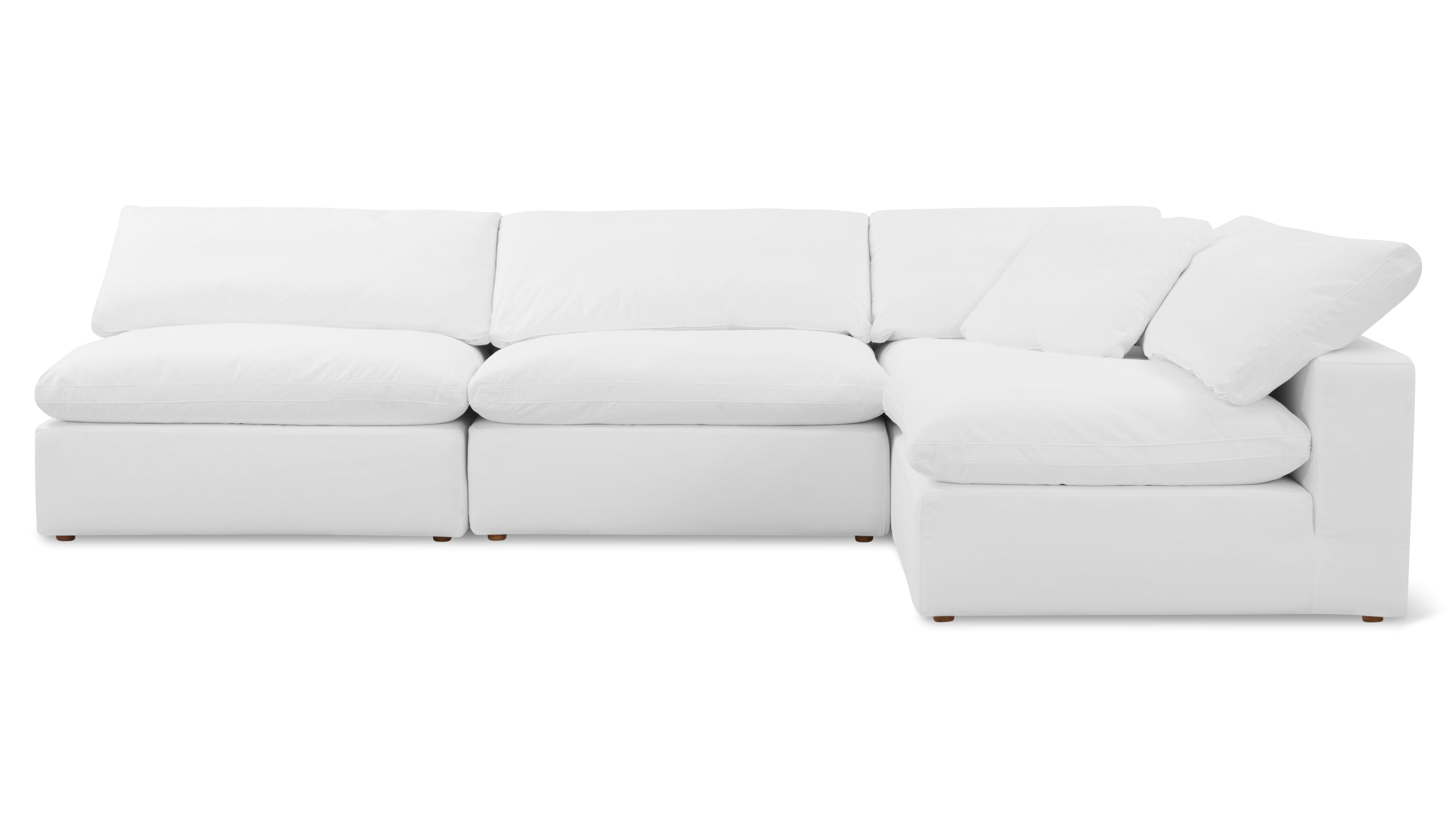 Movie Night™ 4-Piece Modular Sectional Open, Large, Brie