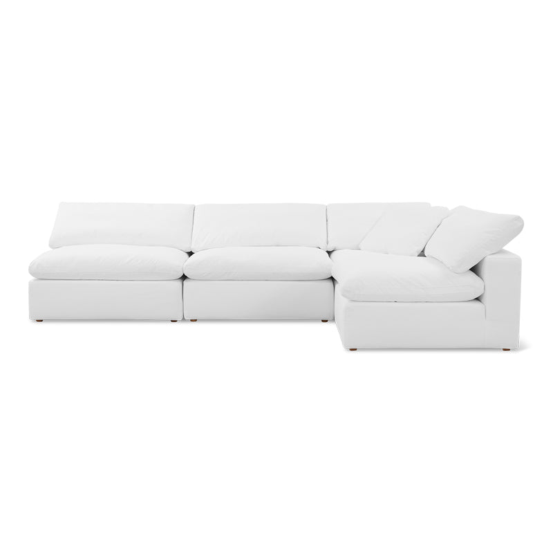 Movie Night™ 4-Piece Modular Sectional Open, Large, Brie