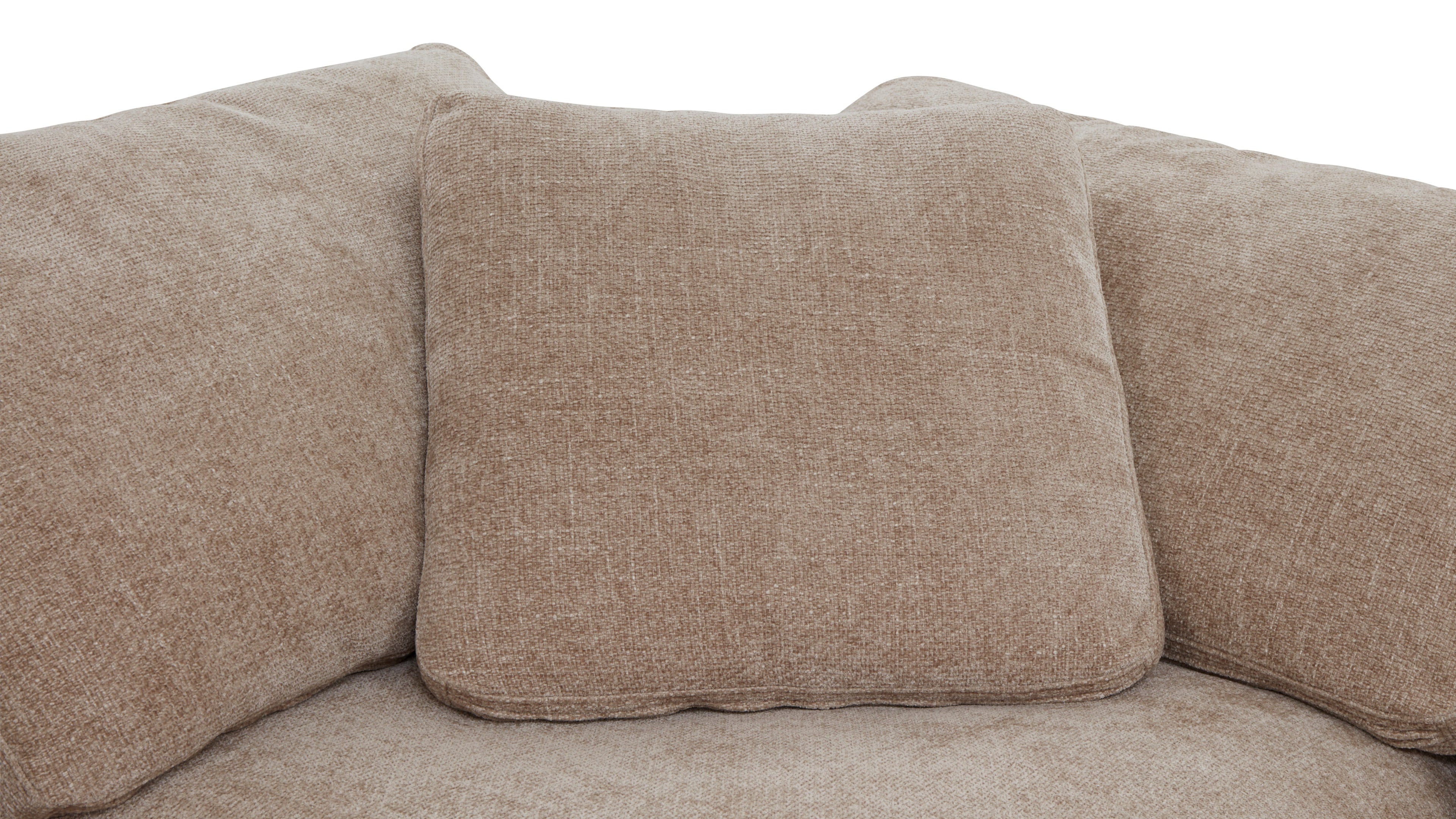 Movie Night™ 4-Piece Modular Sectional Open, Large, Champagne