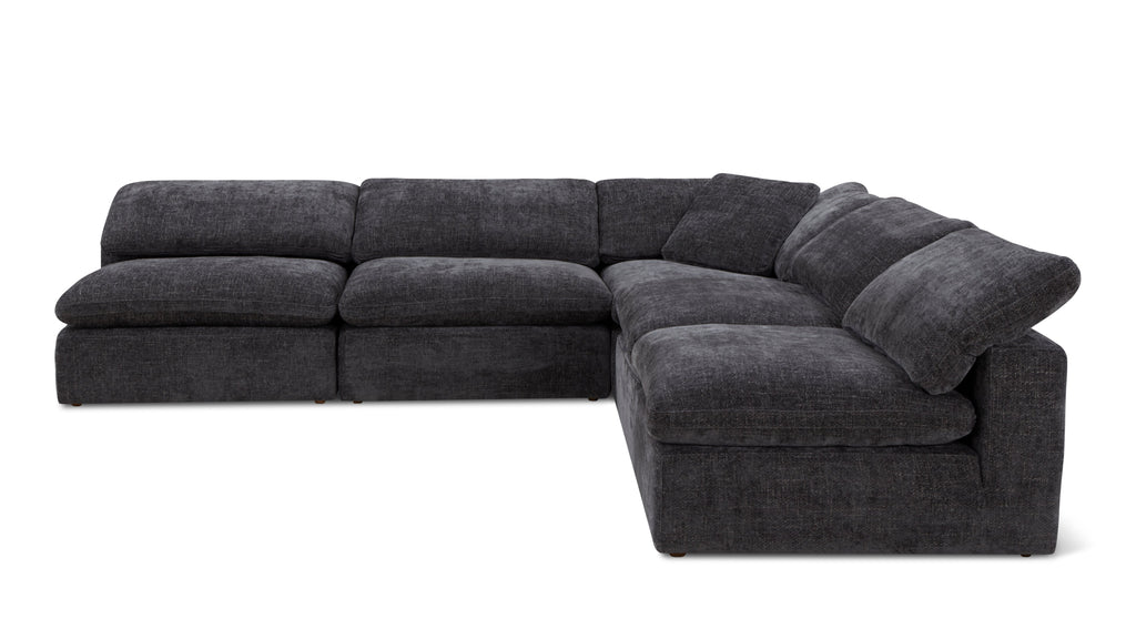 Movie Night™ 5-Piece Modular Sectional Open, Large, Truffle