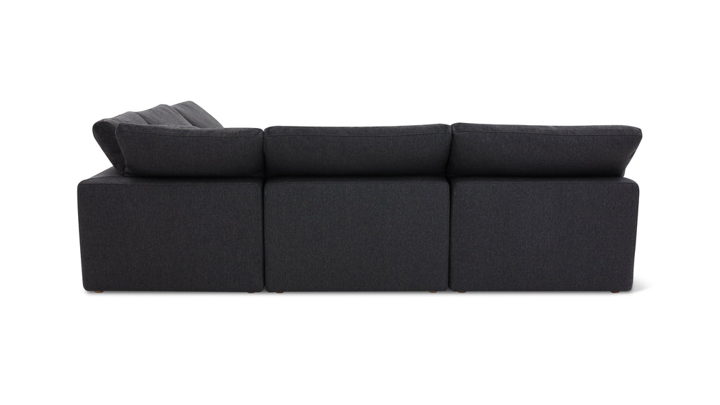 Movie Night™ 5-Piece Modular Sectional Open, Large, Dark Shadow