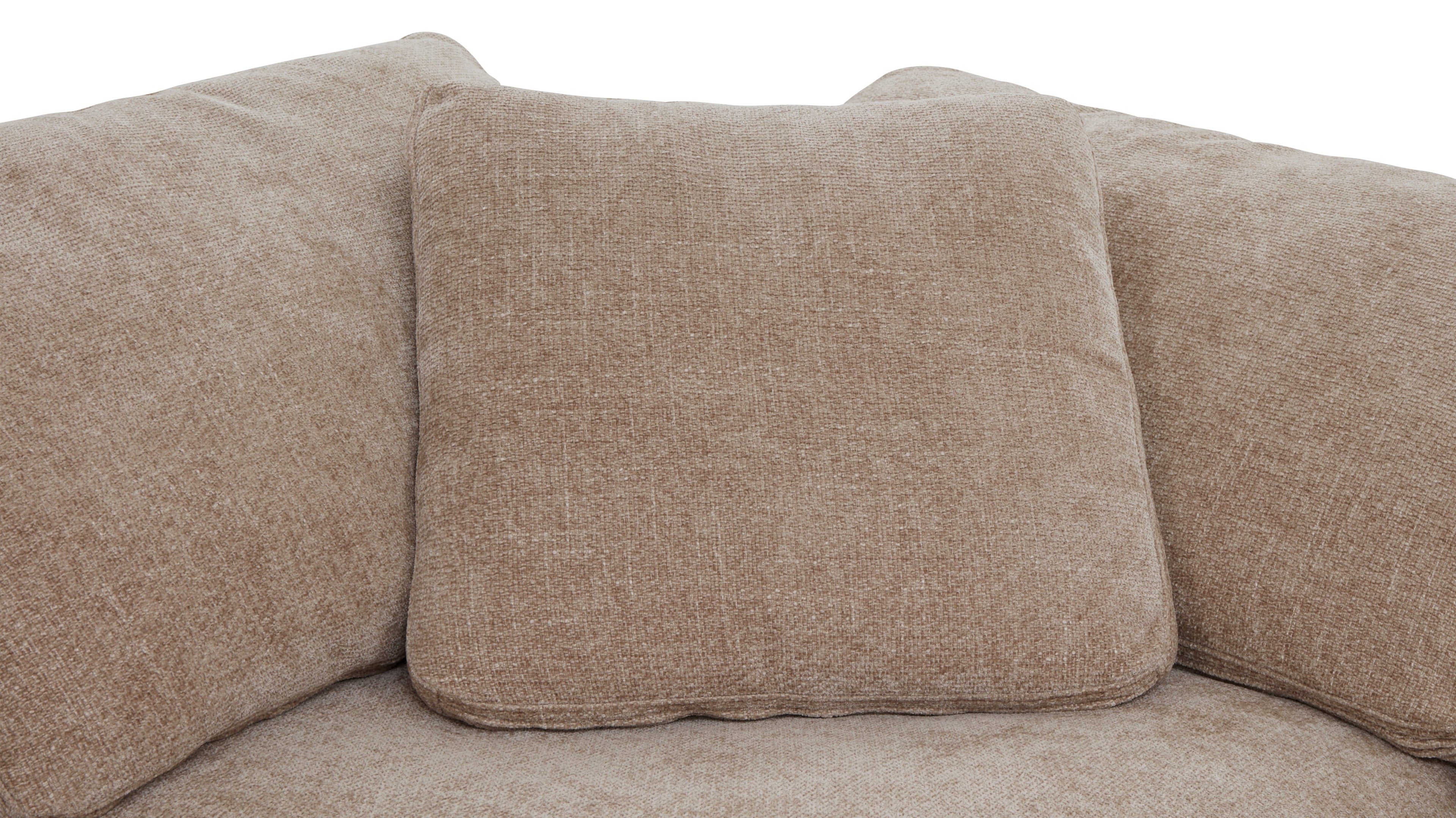 Movie Night™ 5-Piece Modular Sectional Open, Large, Champagne