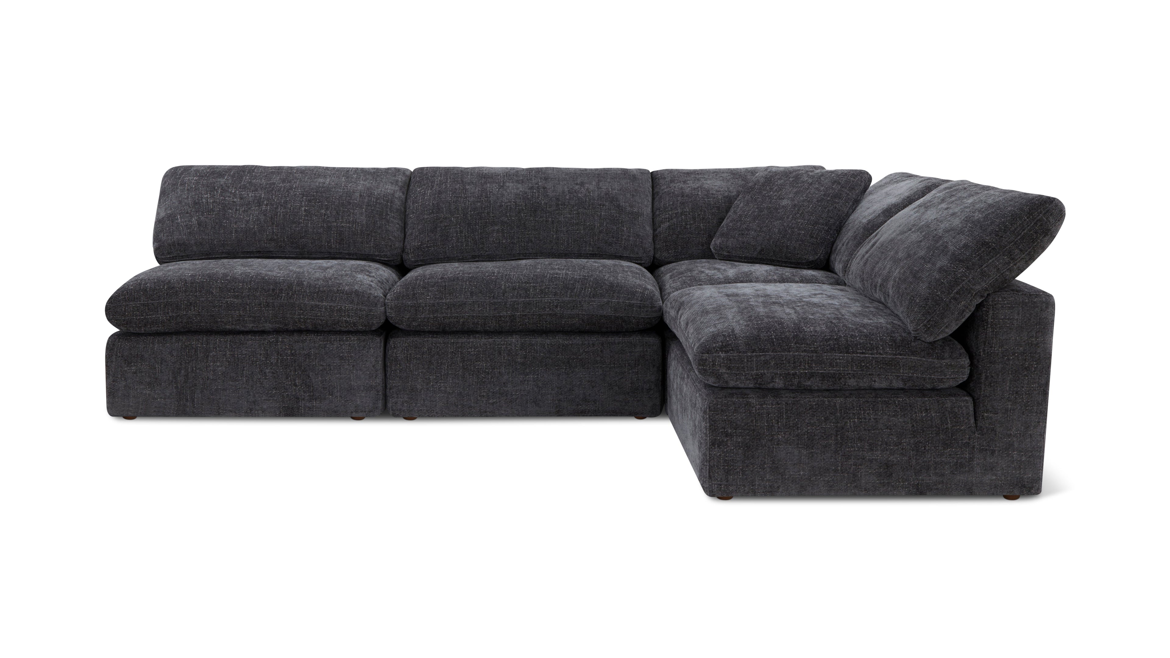 Movie Night™ 4-Piece Modular Sectional Open, Standard, Truffle