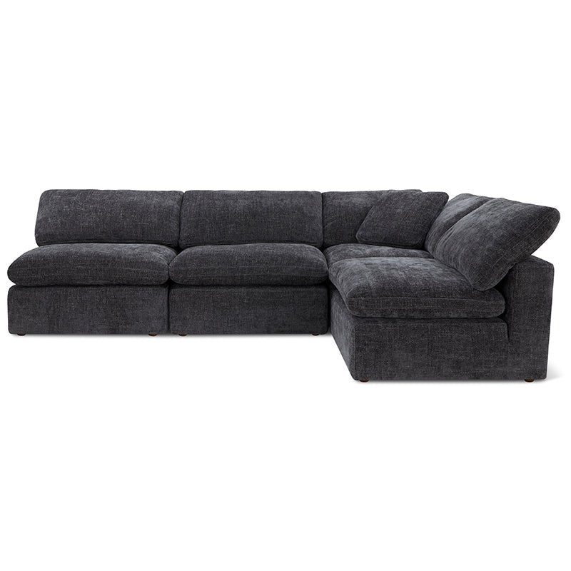 Movie Night™ 4-Piece Modular Sectional Open, Standard, Truffle