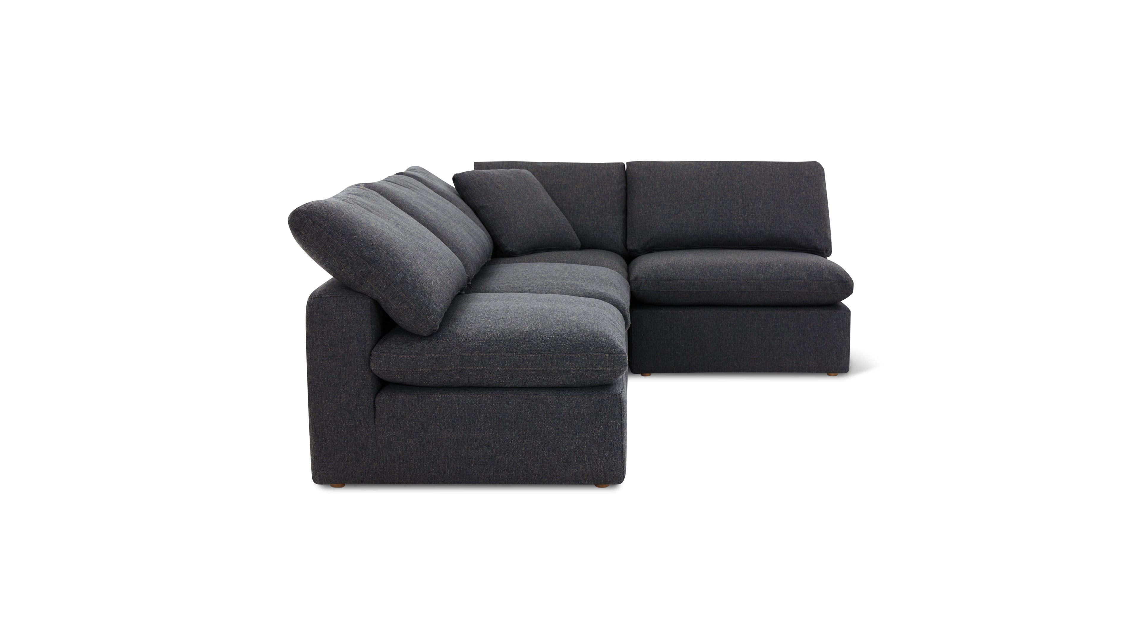 Movie Night™ 4-Piece Modular Sectional Open, Standard, Dark Shadow