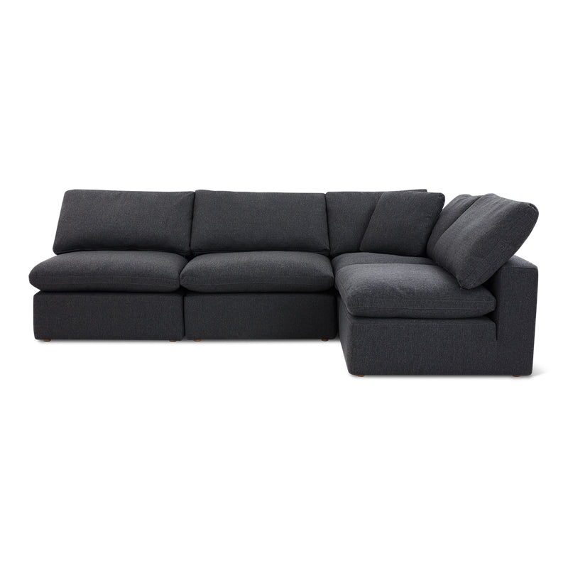 Movie Night™ 4-Piece Modular Sectional Open, Standard, Dark Shadow