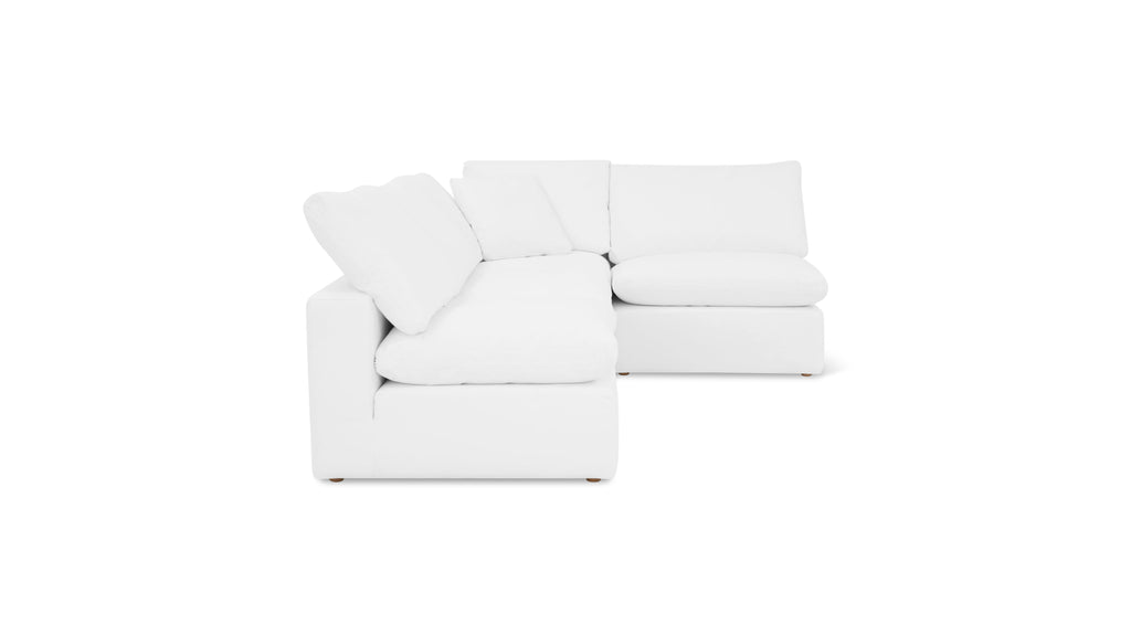 Movie Night™ 4-Piece Modular Sectional Open, Standard, Brie