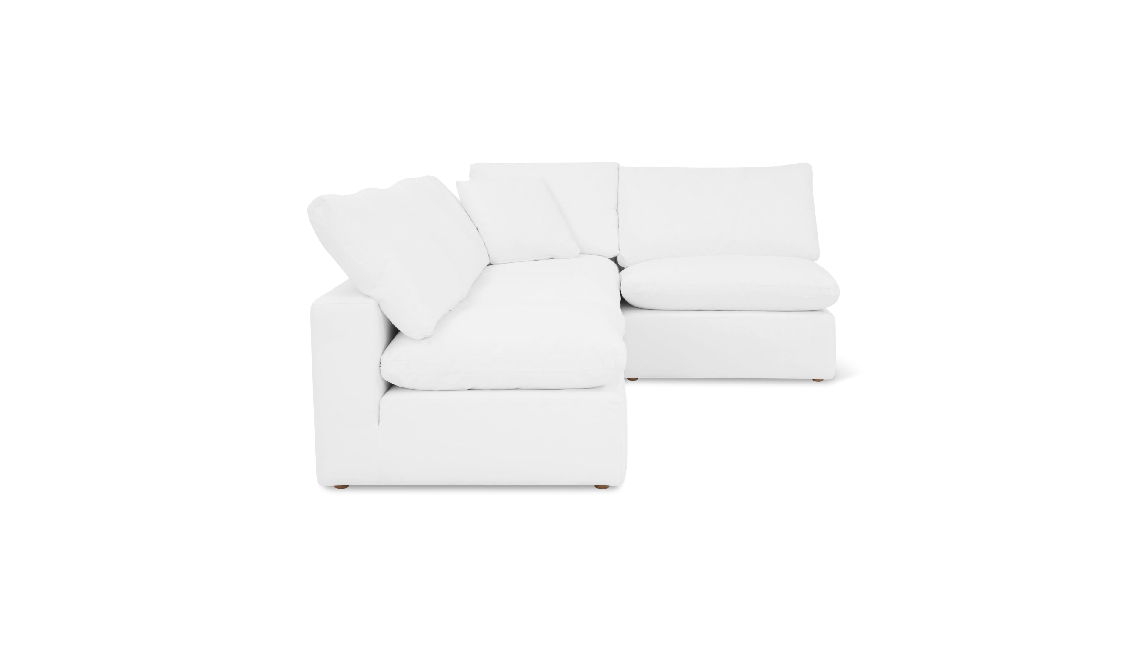 Movie Night™ 4-Piece Modular Sectional Open, Standard, Brie