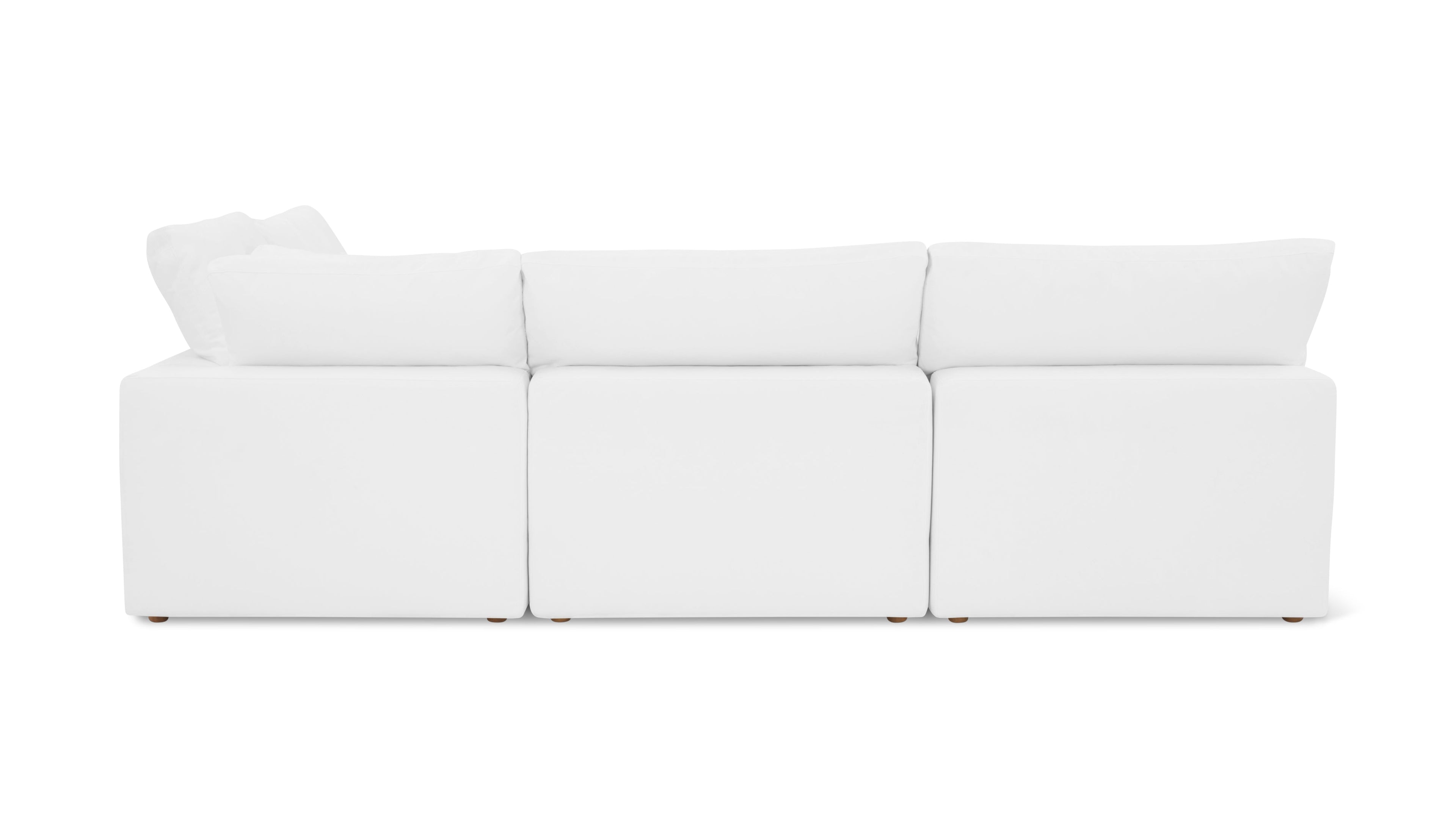 Movie Night™ 4-Piece Modular Sectional Open, Standard, Brie