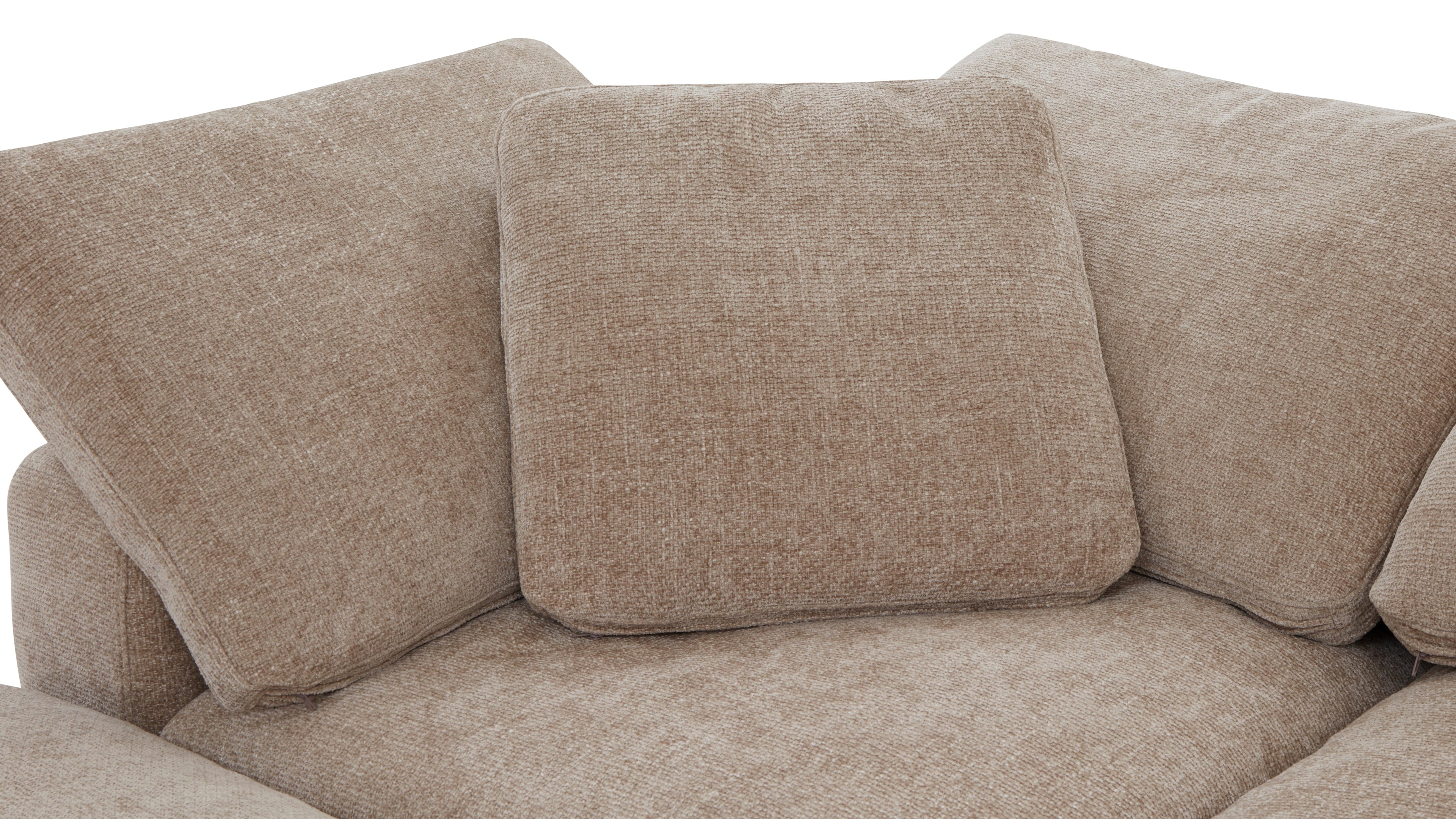 Movie Night™ 4-Piece Modular Sectional Open, Standard, Champagne