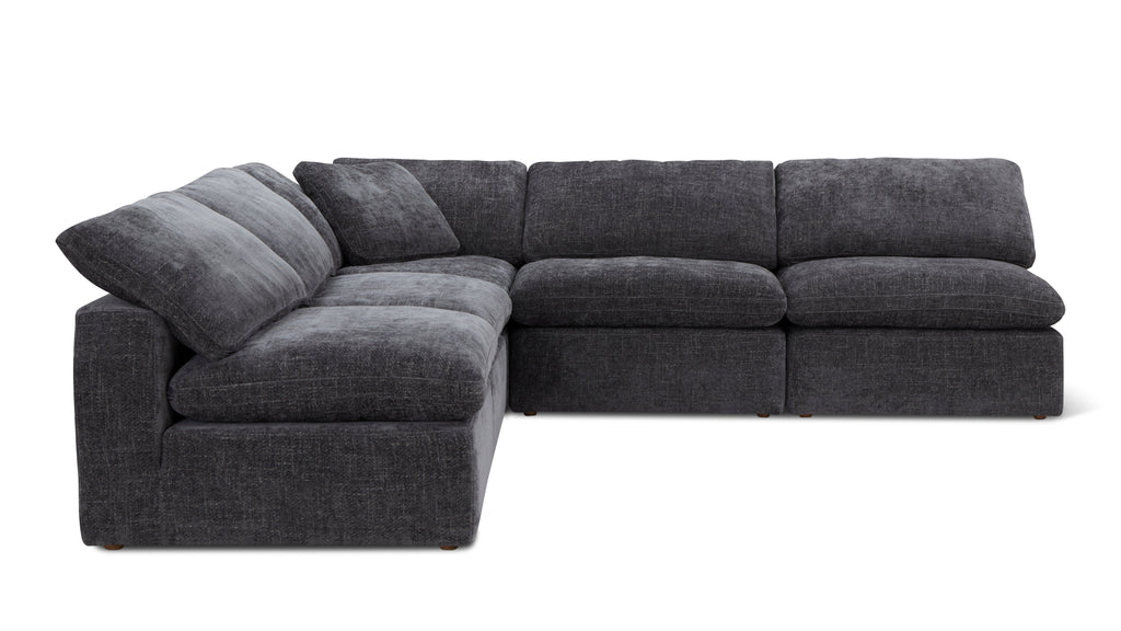 Movie Night™ 5-Piece Modular Sectional Open, Standard, Truffle
