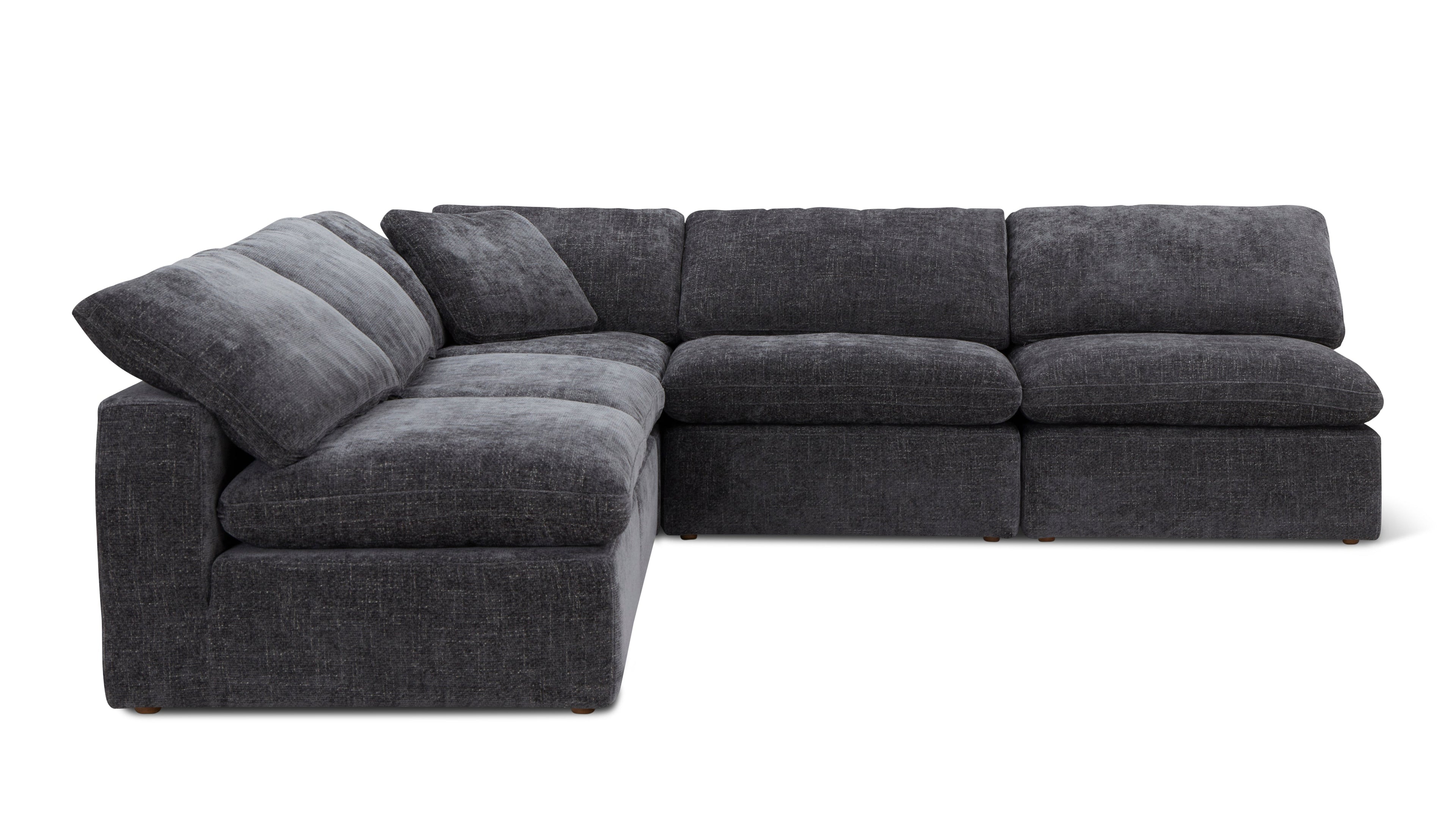 Movie Night™ 5-Piece Modular Sectional Open, Standard, Truffle