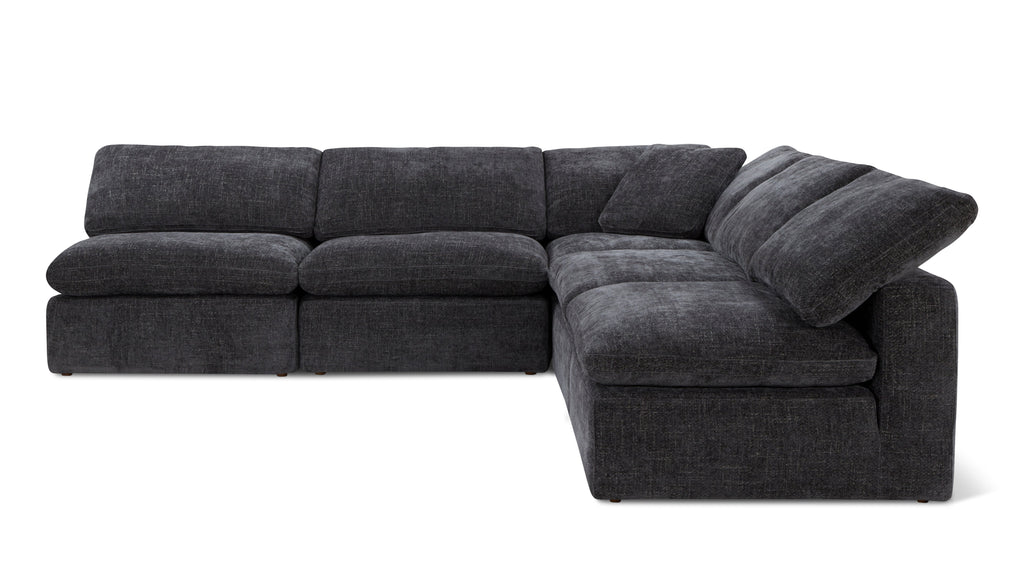 Movie Night™ 5-Piece Modular Sectional Open, Standard, Truffle