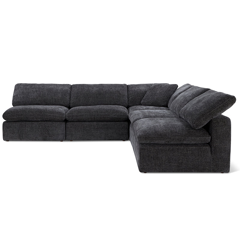 Movie Night™ 5-Piece Modular Sectional Open, Standard, Truffle