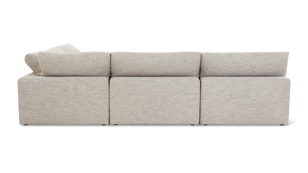Movie Night™ 5-Piece Modular Sectional Open, Standard, Oatmeal