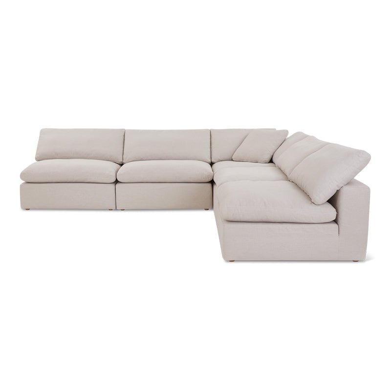 Movie Night™ 5-Piece Modular Sectional Open, Standard, Clay