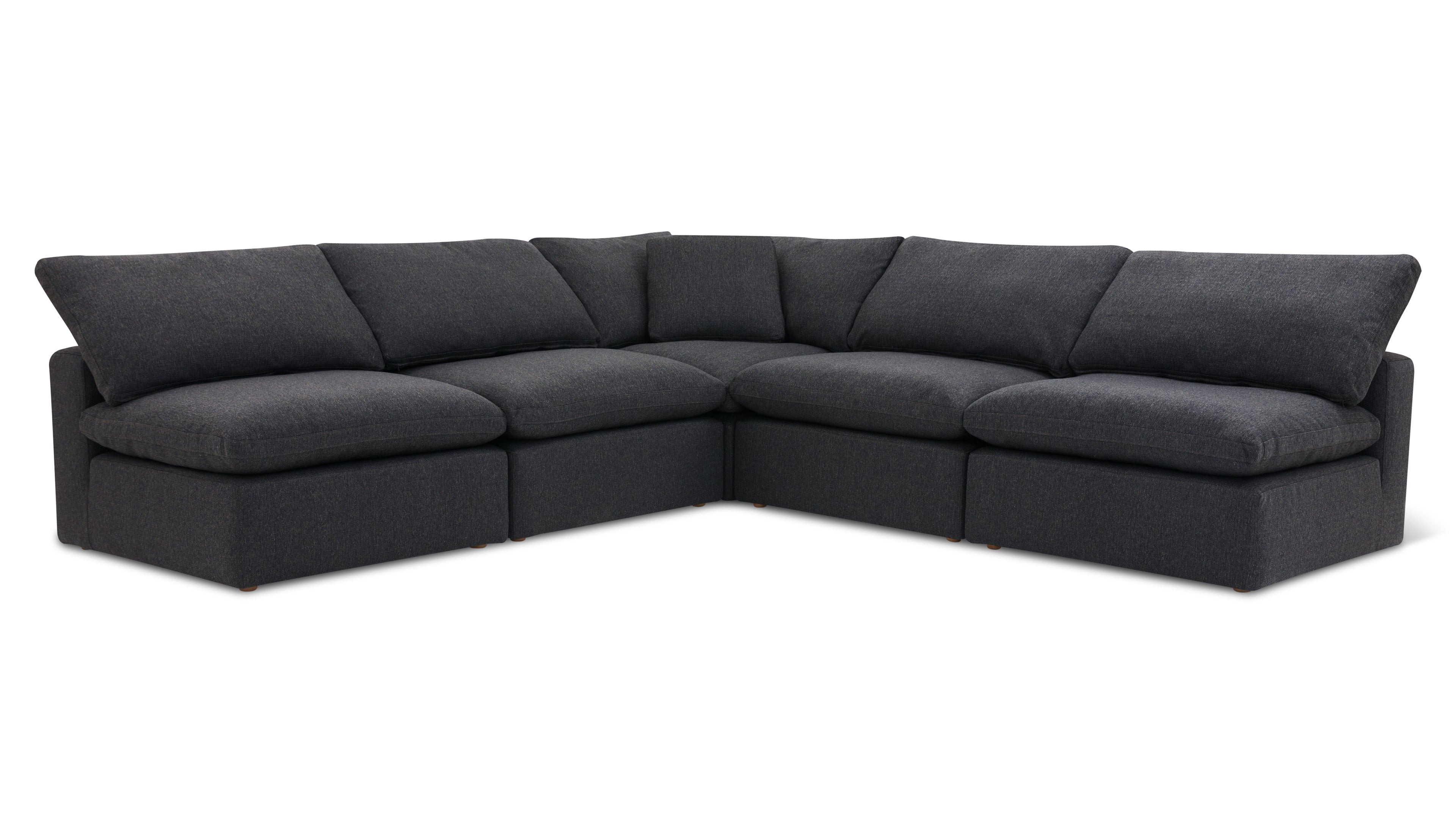 Movie Night™ 5-Piece Modular Sectional Open, Standard, Dark Shadow