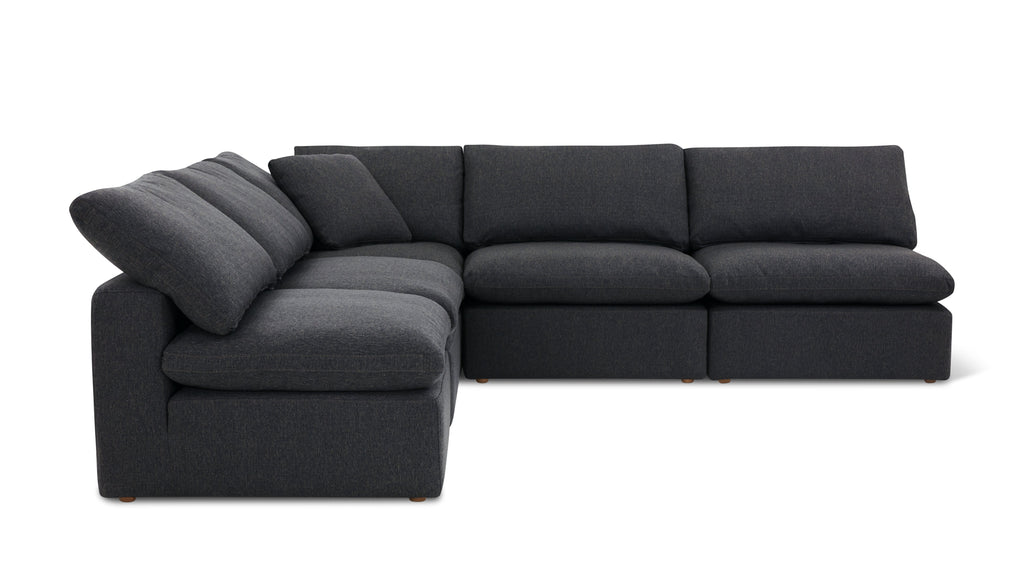 Movie Night™ 5-Piece Modular Sectional Open, Standard, Dark Shadow