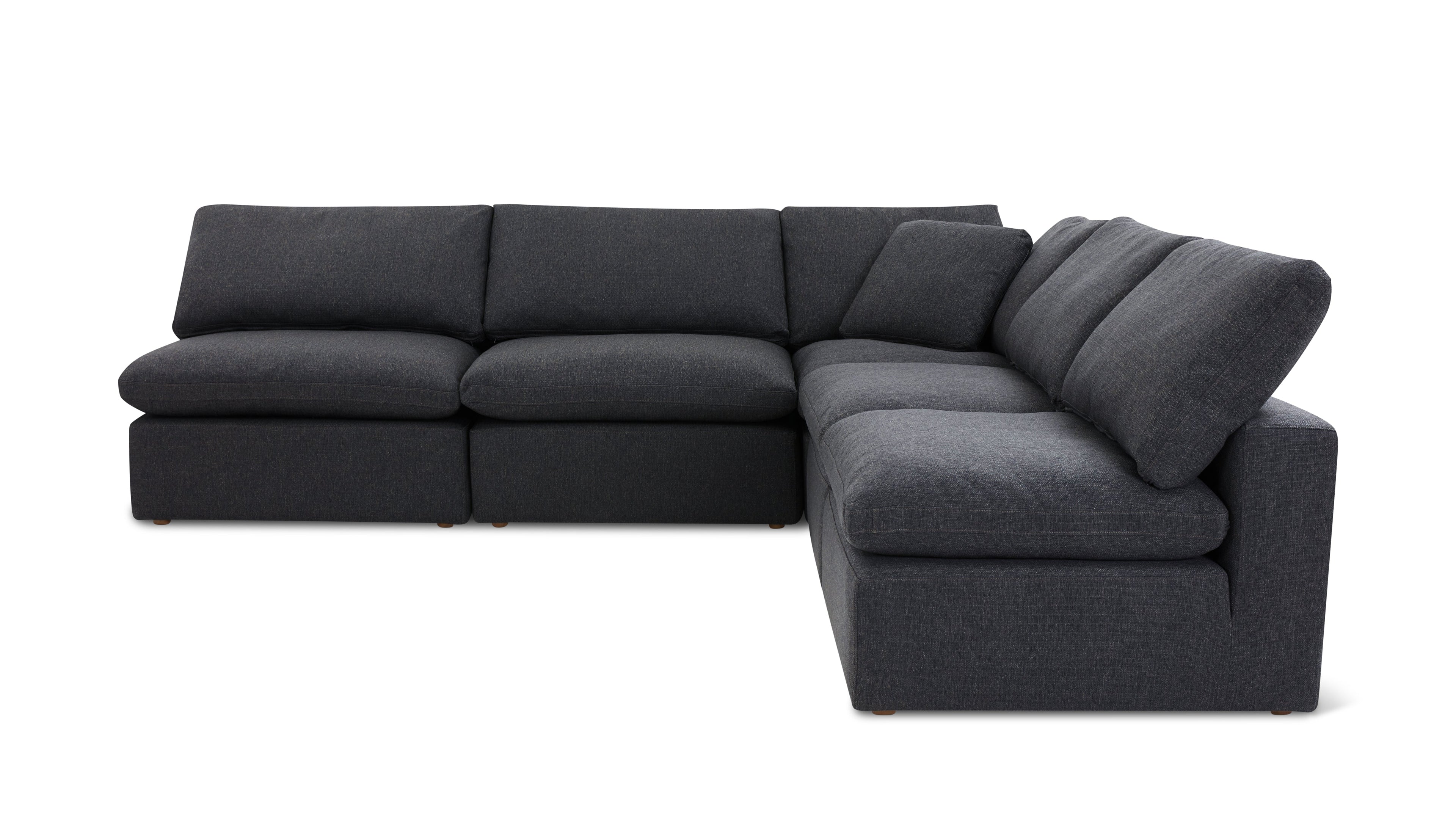 Movie Night™ 5-Piece Modular Sectional Open, Standard, Dark Shadow