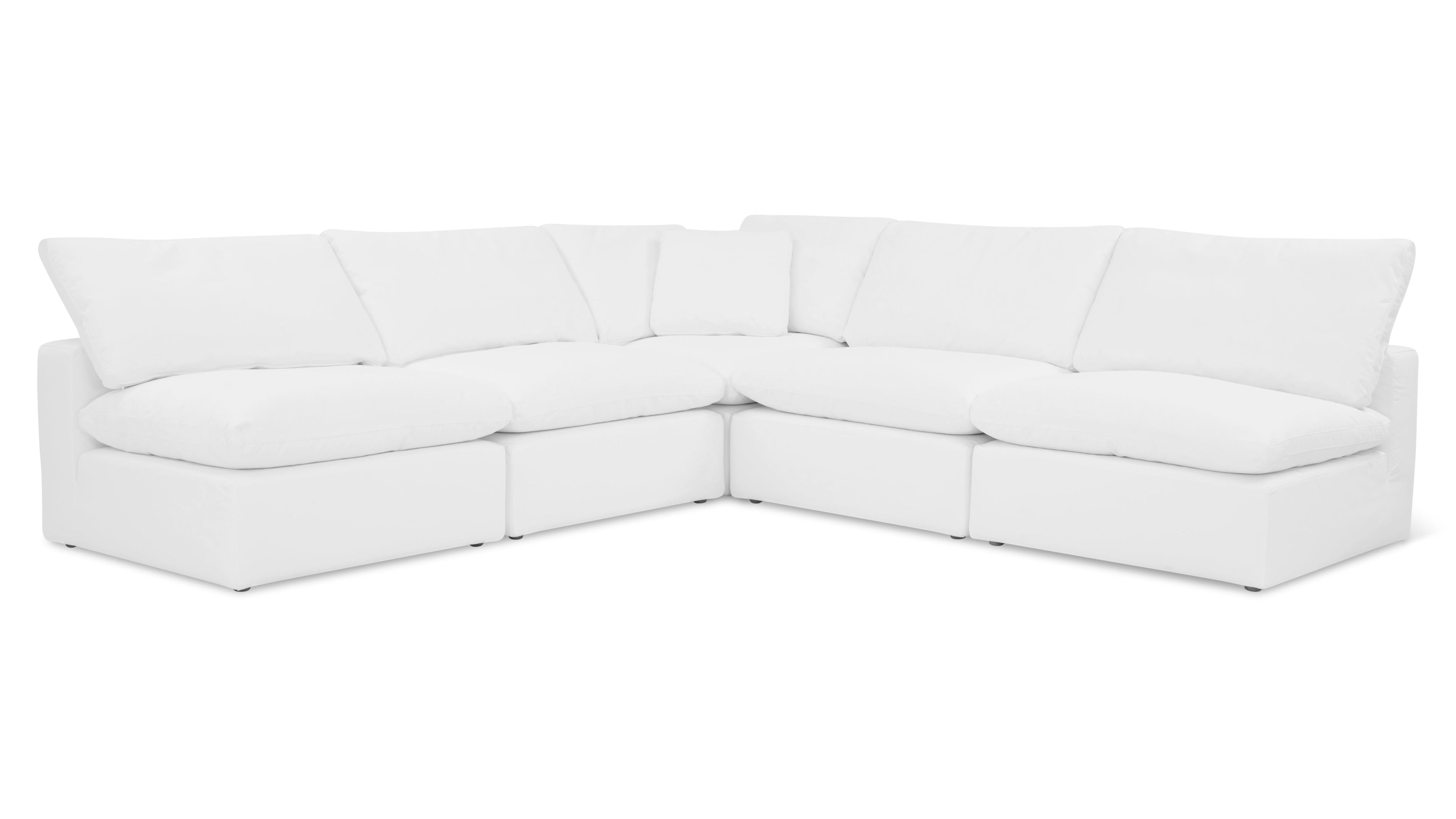 Movie Night™ 5-Piece Modular Sectional Open, Standard, Brie