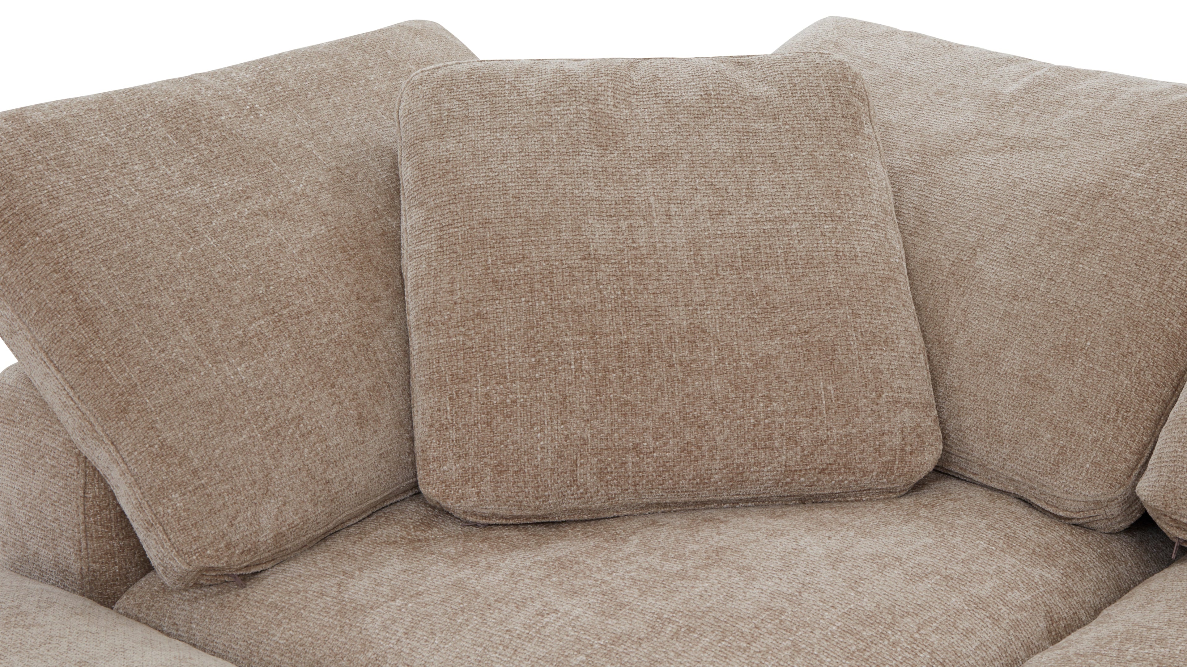 Movie Night™ 5-Piece Modular Sectional Open, Standard, Champagne